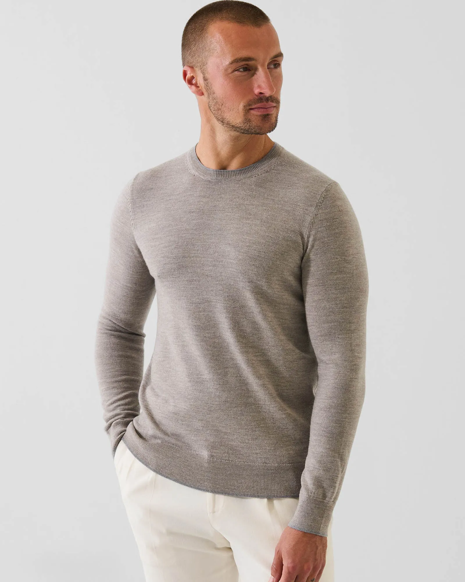 12 Gauge Extra Fine Wool Crewneck sold by TNT Fashion product image thumbnail 2