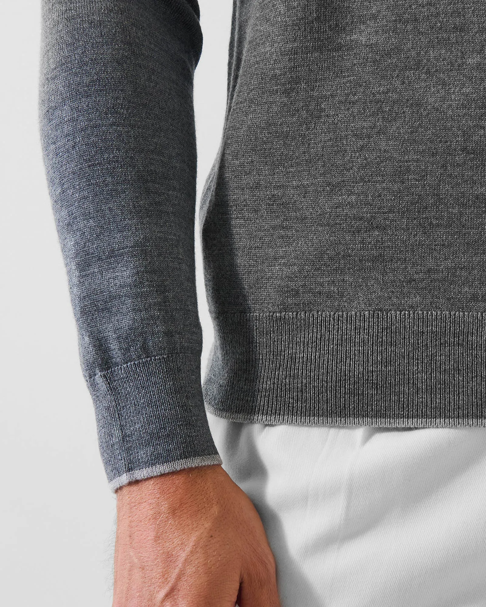 12 Gauge Extra Fine Wool Crewneck sold by TNT Fashion product image thumbnail 3