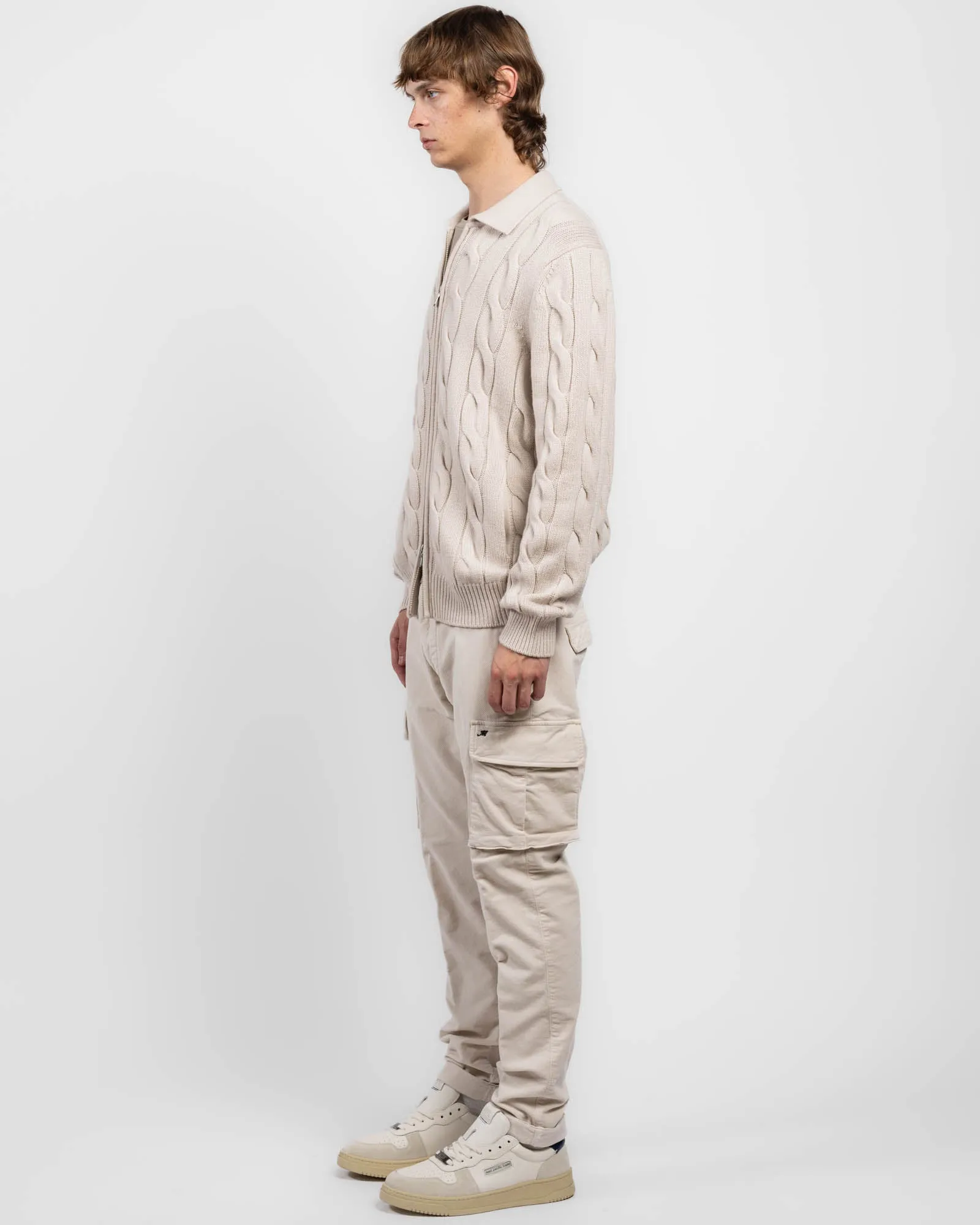 Cable Zip Sweater sold by TNT Fashion product image thumbnail 4