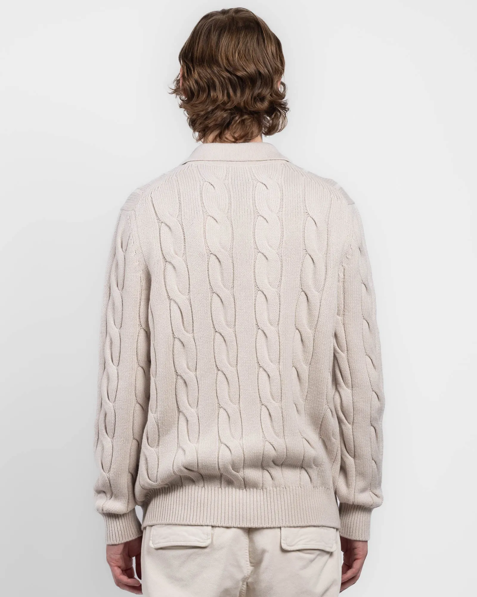 Cable Zip Sweater sold by TNT Fashion product image thumbnail 3