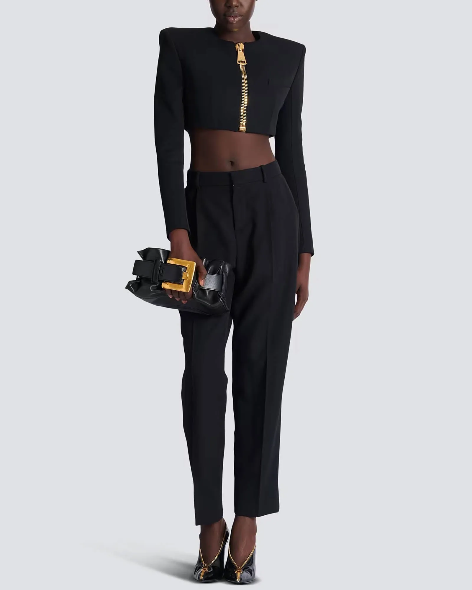 Zipped Poudre Jacket sold by TNT Fashion product image thumbnail 2