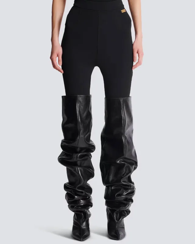 Zipped Jersey Leggings sold by TNT Fashion