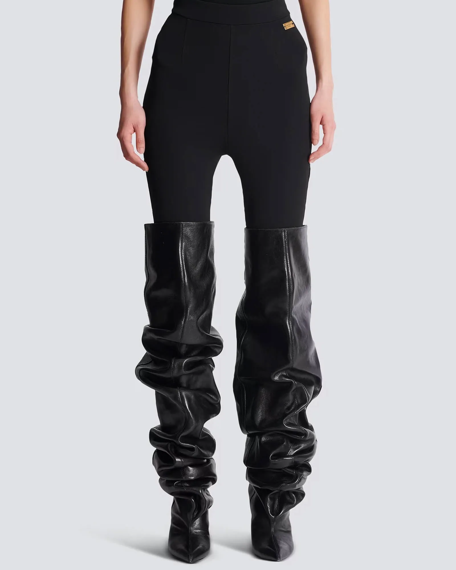 Zipped Jersey Leggings sold by TNT Fashion