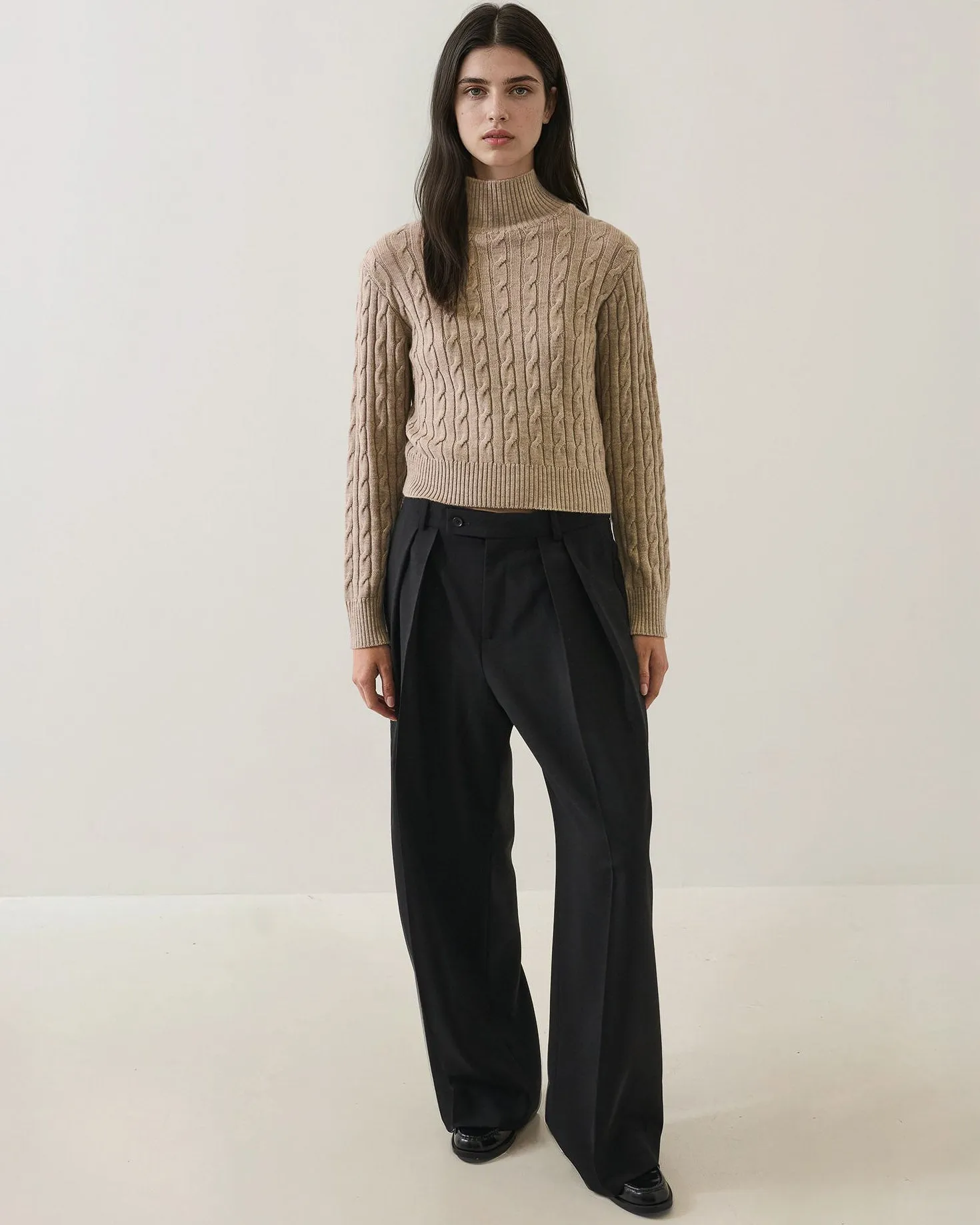 Fine Merino Mock Sweater sold by TNT Fashion product image thumbnail 2