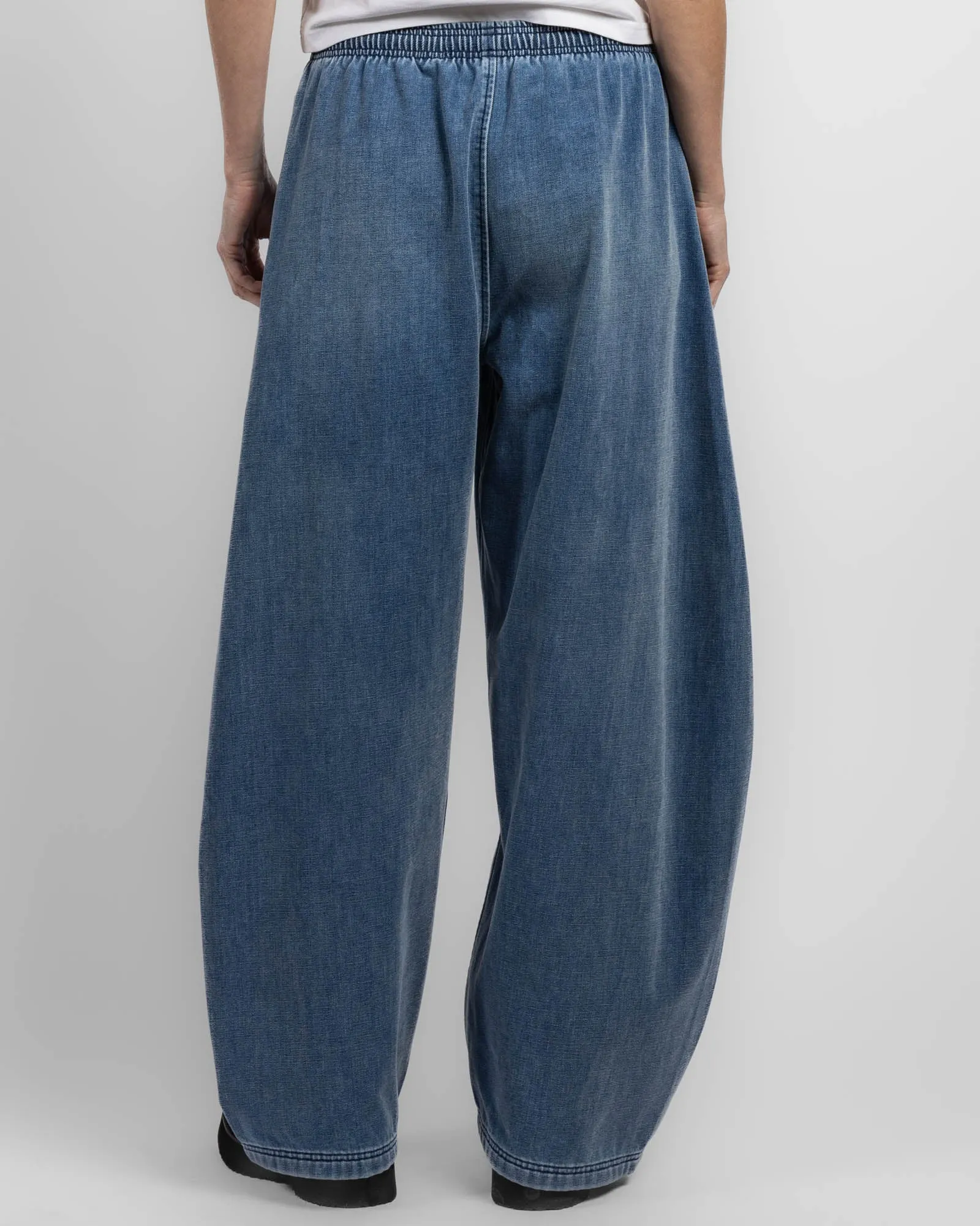 Elastic Waist Denim Sweatpants sold by TNT Fashion product image thumbnail 3
