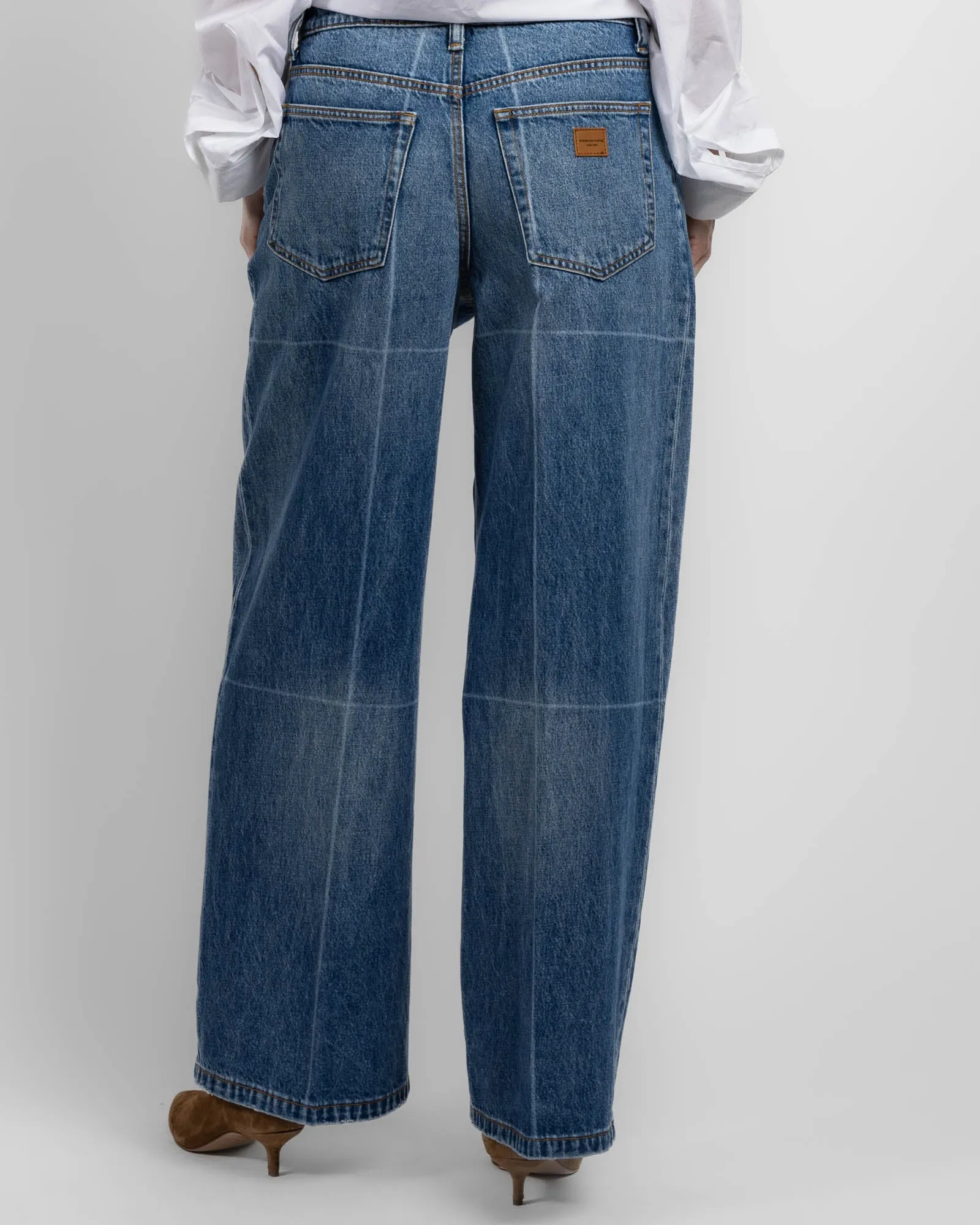Straight Fold Line Jeans sold by TNT Fashion product image thumbnail 3