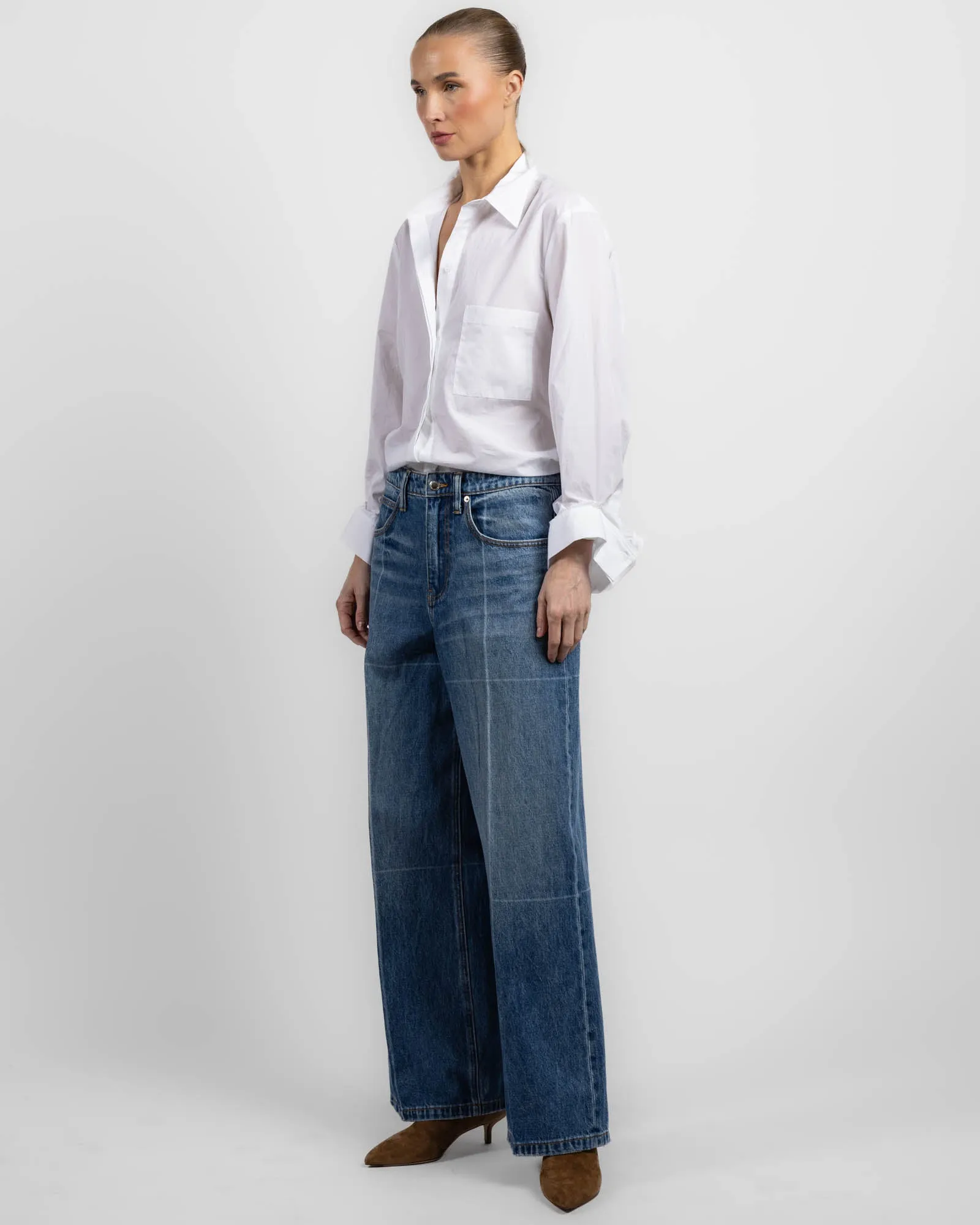 Straight Fold Line Jeans sold by TNT Fashion product image thumbnail 4