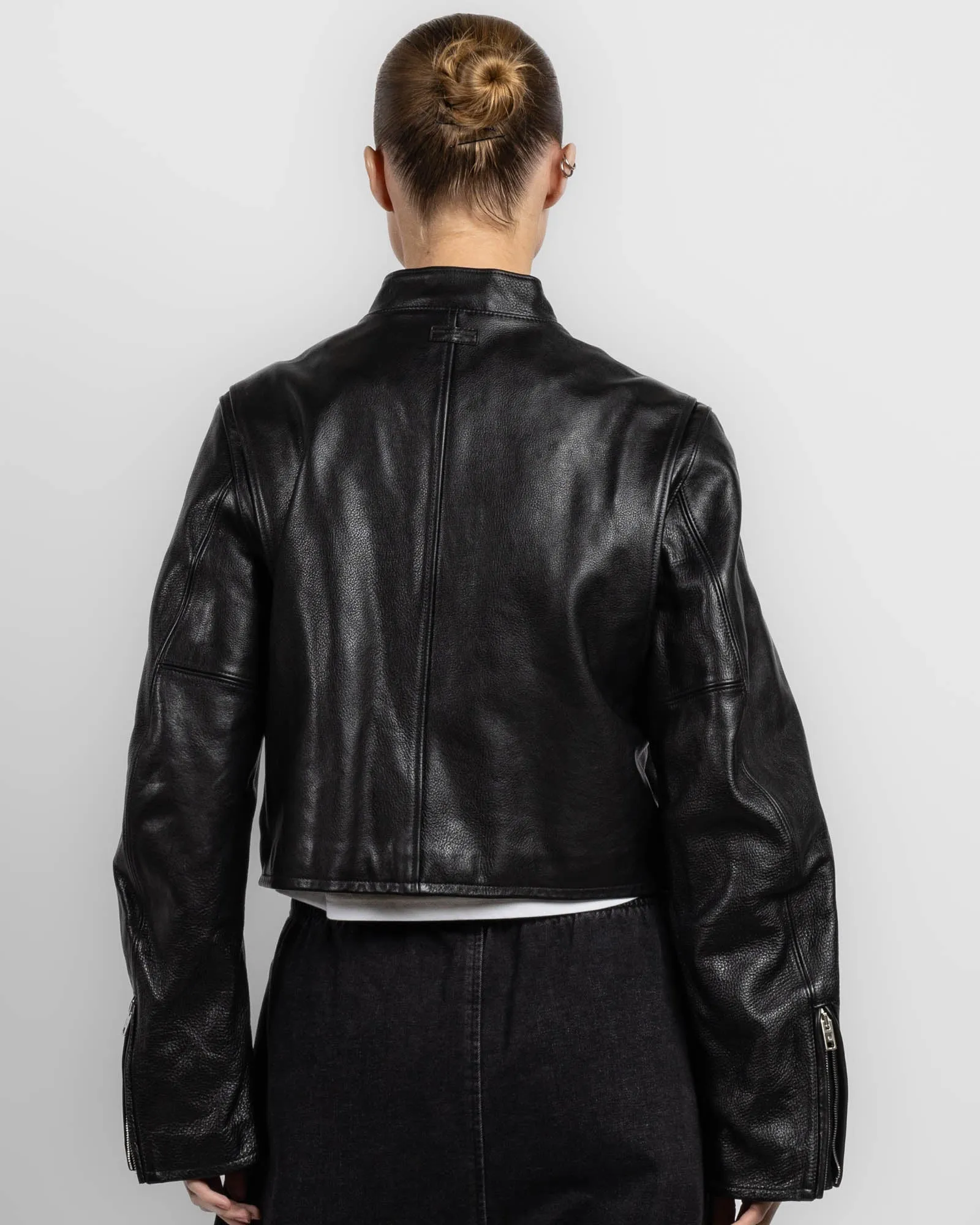 Crop Moto Jacket sold by TNT Fashion product image thumbnail 3