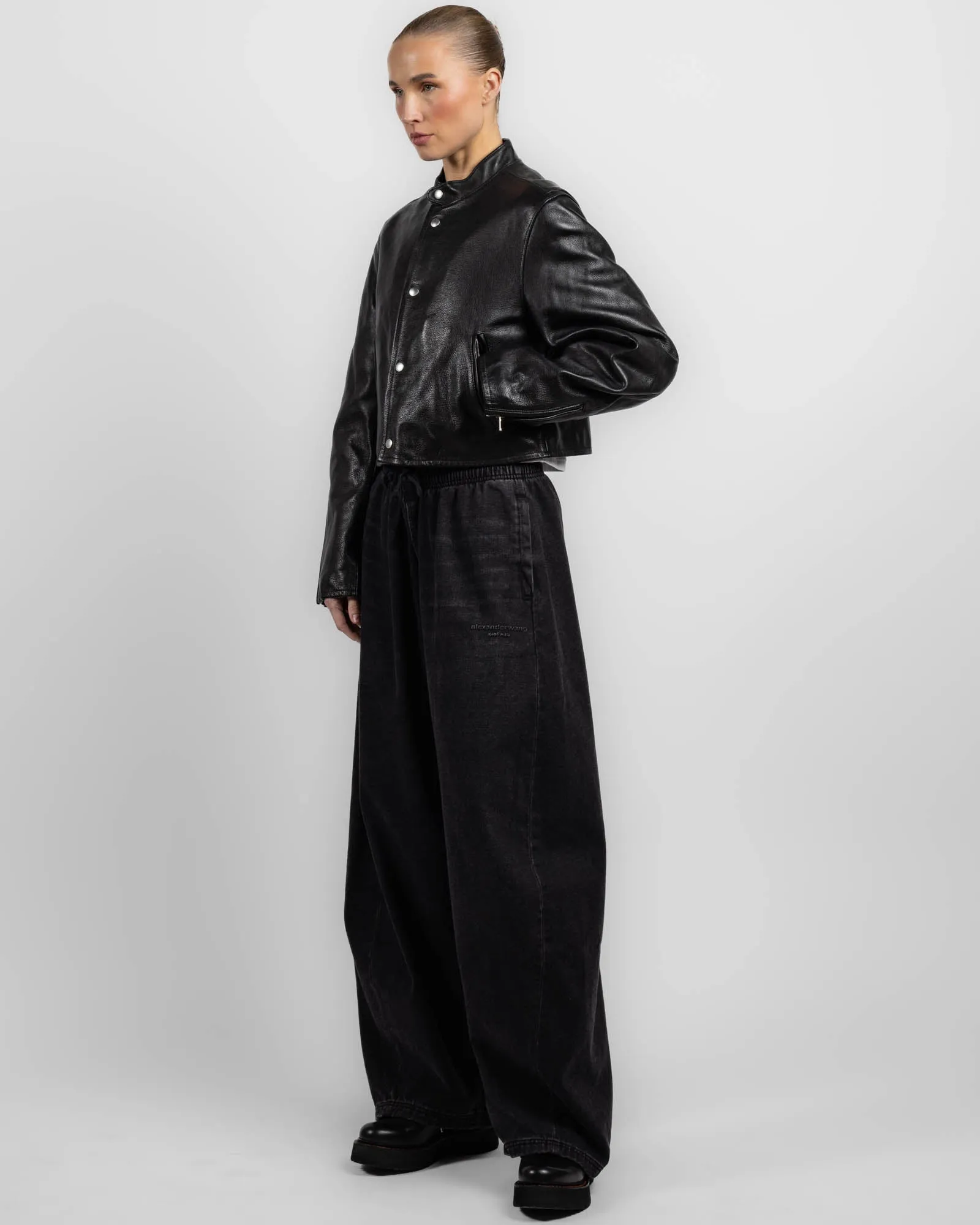 Crop Moto Jacket sold by TNT Fashion product image thumbnail 4