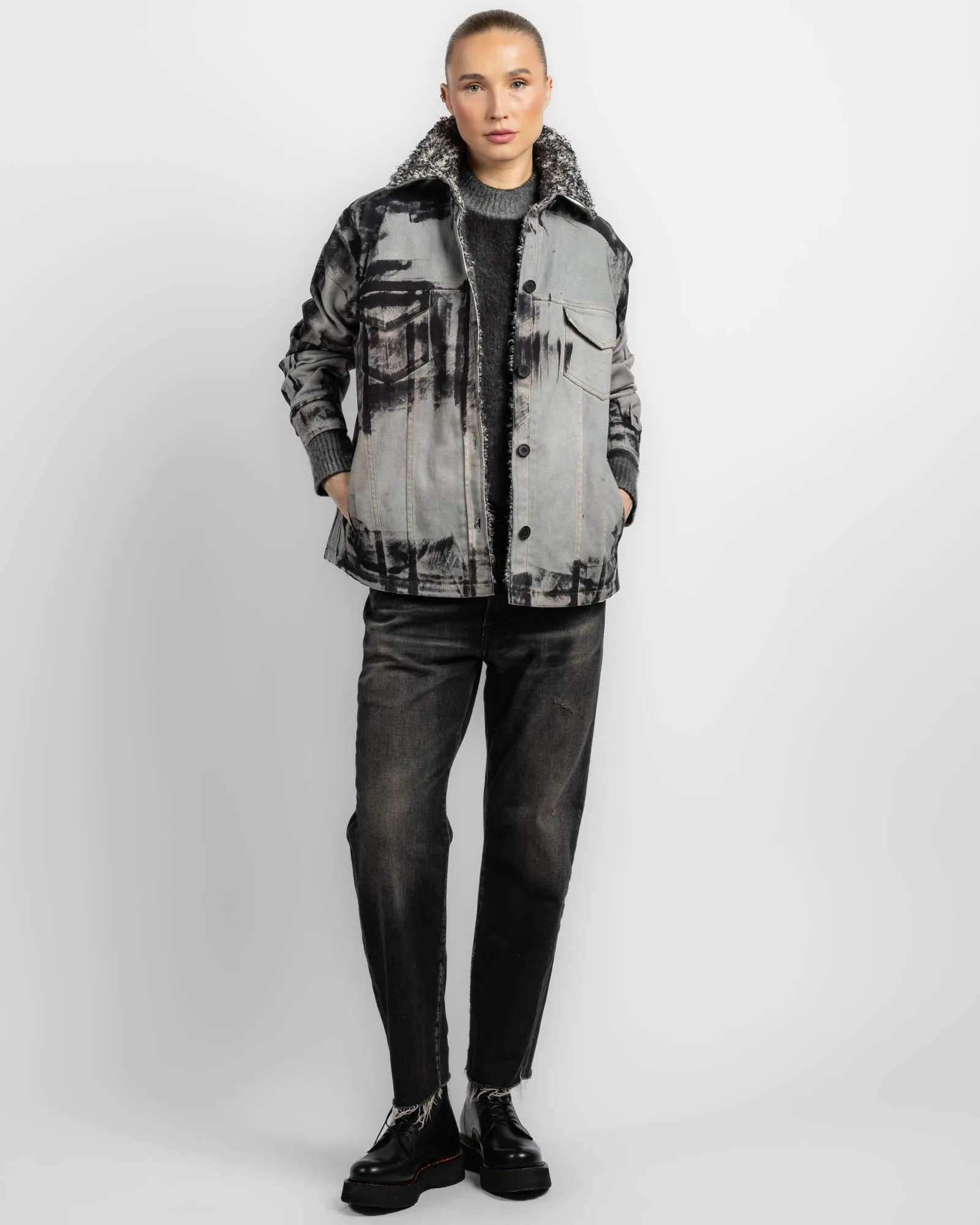 Jeans Shirt Jacket sold by TNT Fashion product image thumbnail 3