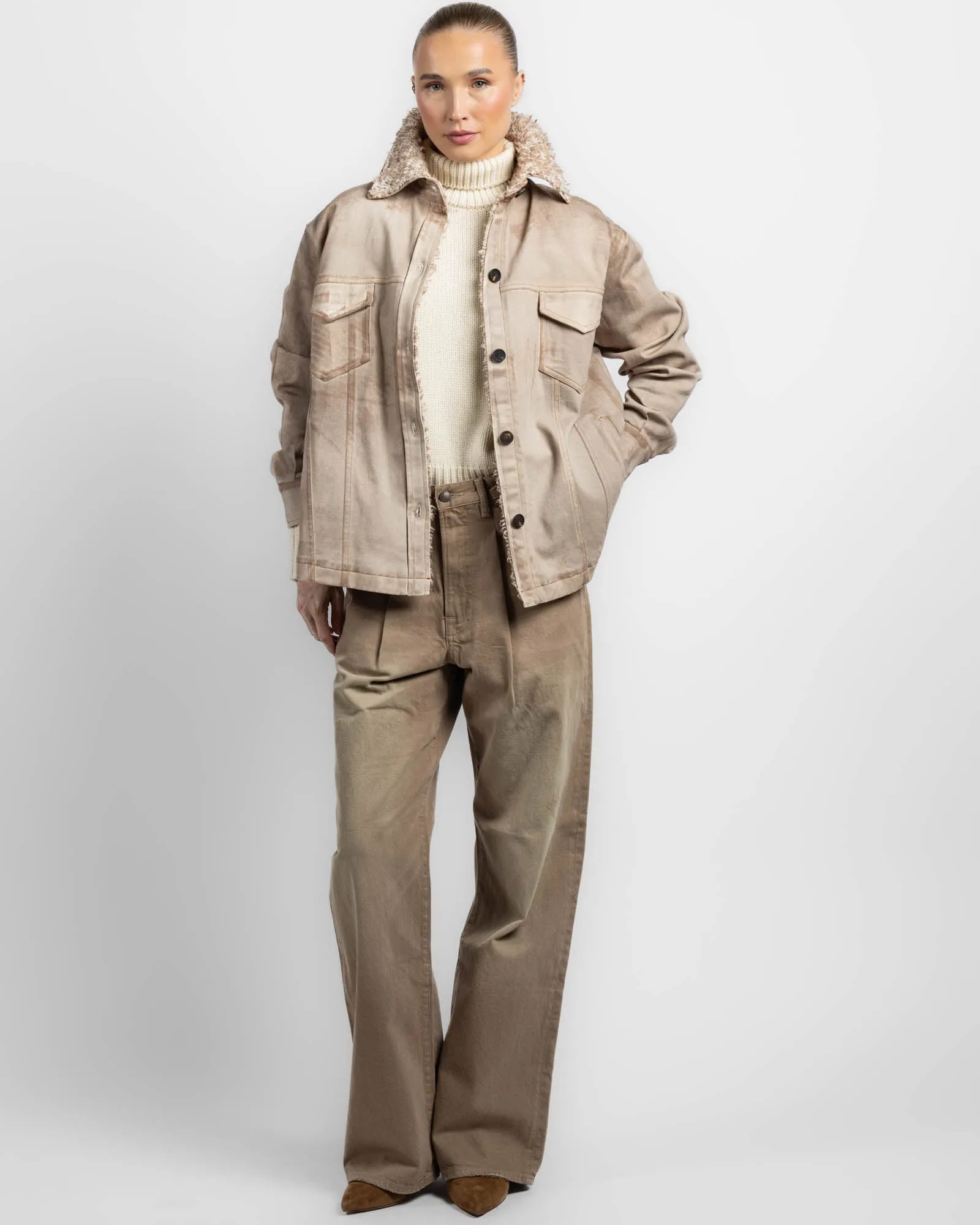 Jeans Shirt Jacket sold by TNT Fashion product image thumbnail 3