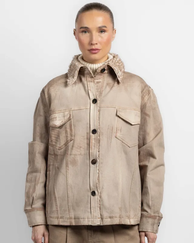 Jeans Shirt Jacket sold by TNT Fashion