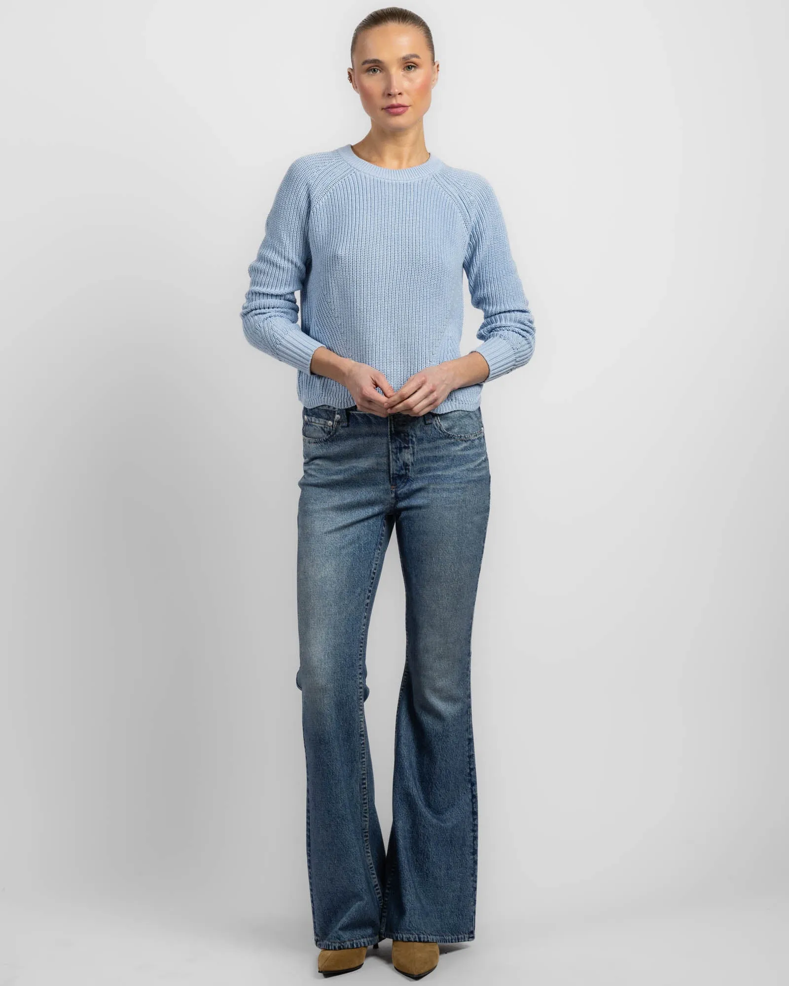 Scallop Edge Shaker Sweater sold by TNT Fashion product image thumbnail 2