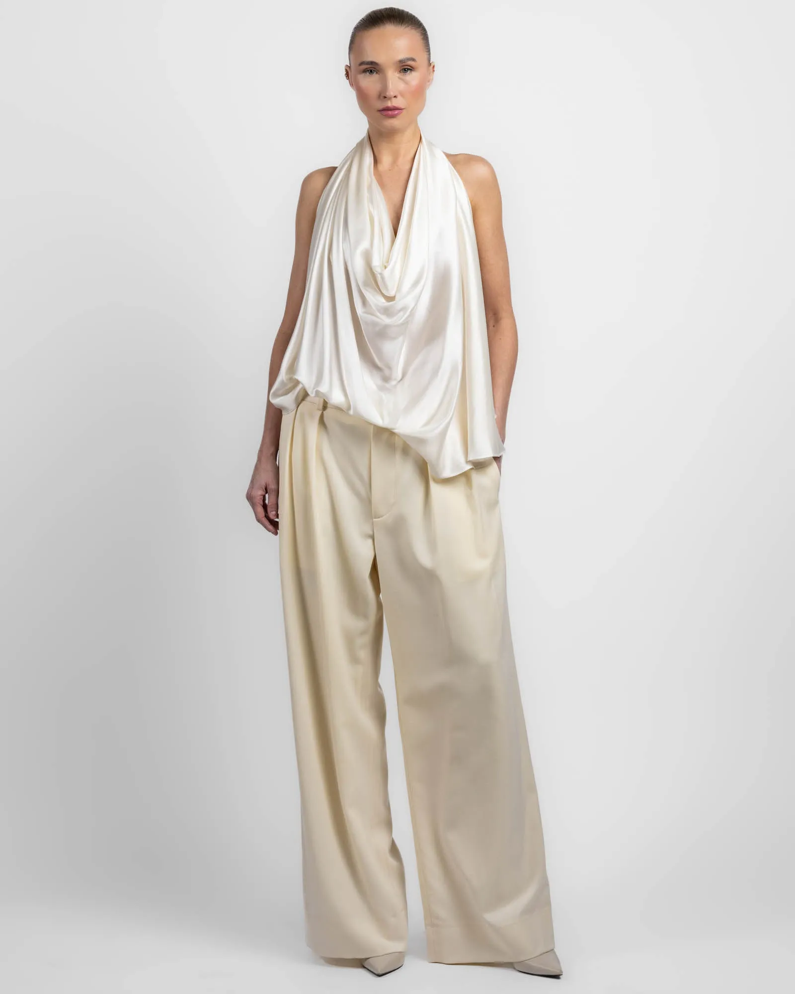 Satin Halter Blouse sold by TNT Fashion product image thumbnail 3