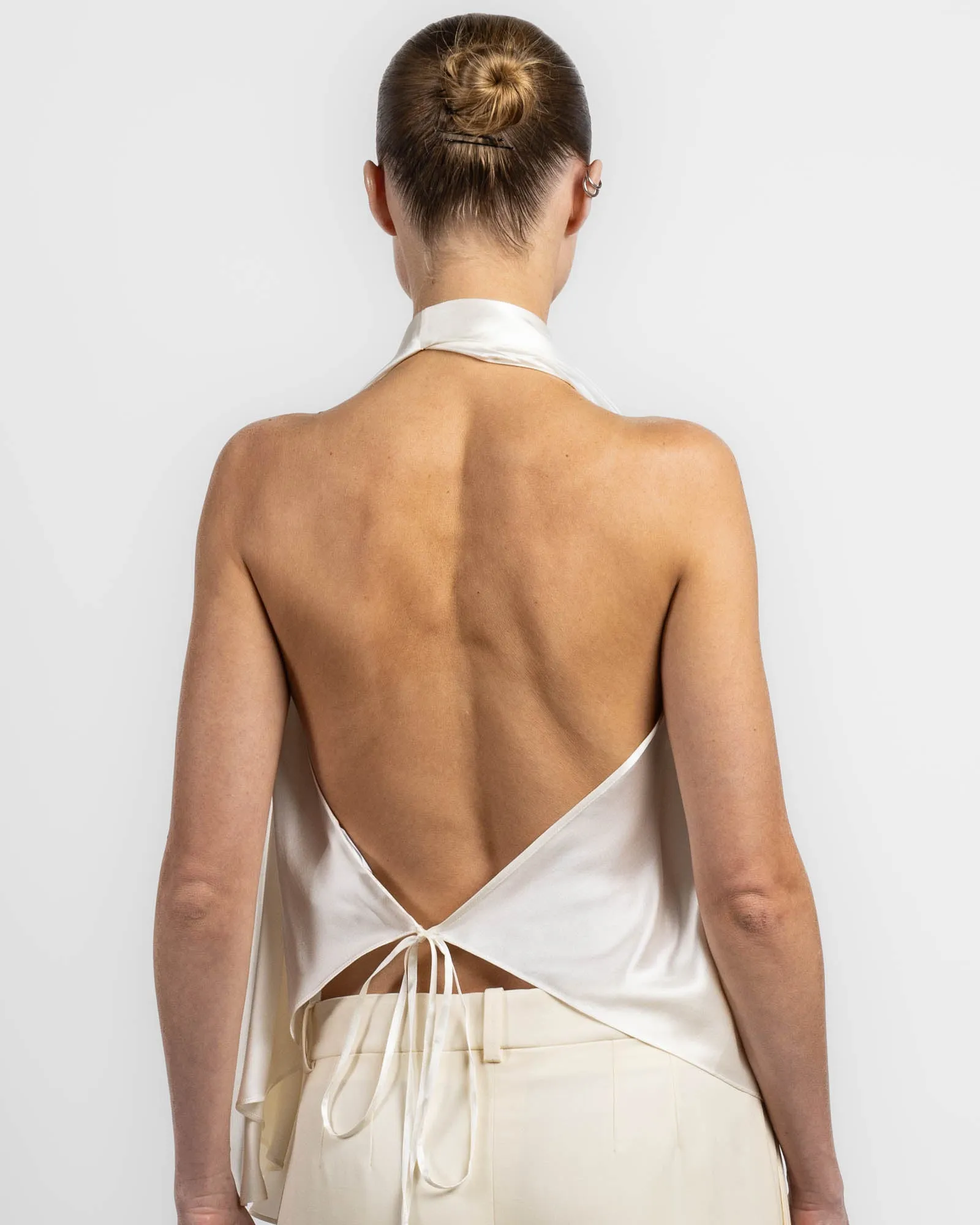 Satin Halter Blouse sold by TNT Fashion product image thumbnail 4