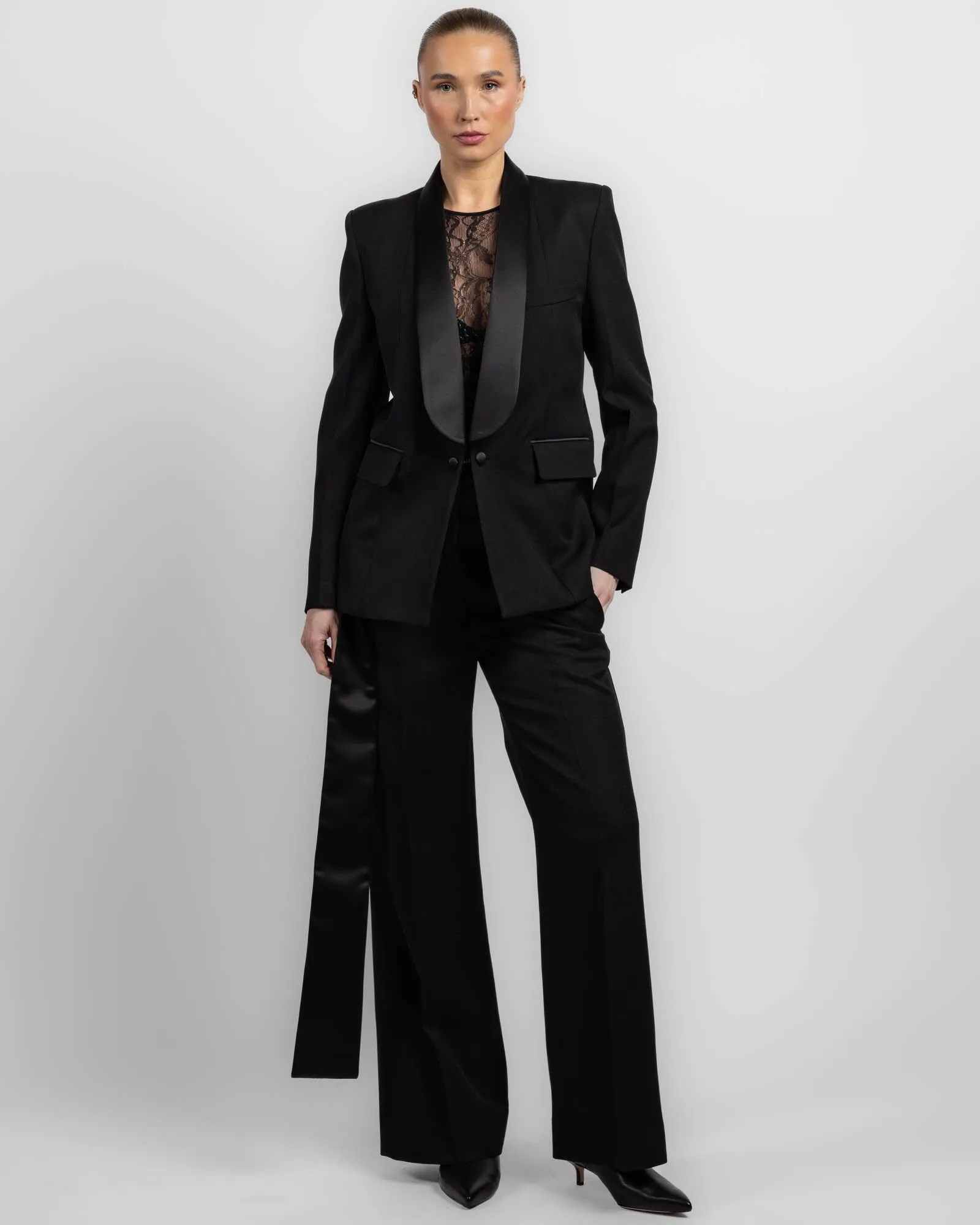 Satin Low Rise Trousers sold by TNT Fashion product image thumbnail 2