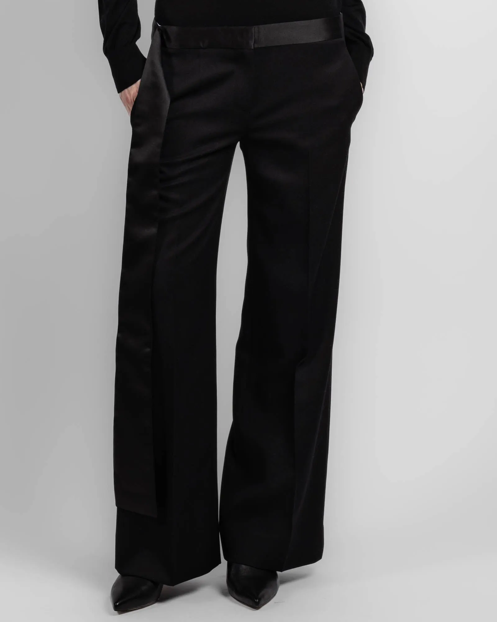Satin Low Rise Trousers sold by TNT Fashion