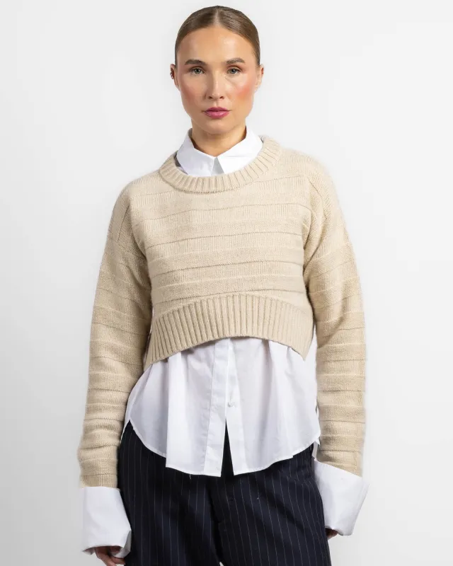Ribbed Short Pull Sweater sold by TNT Fashion
