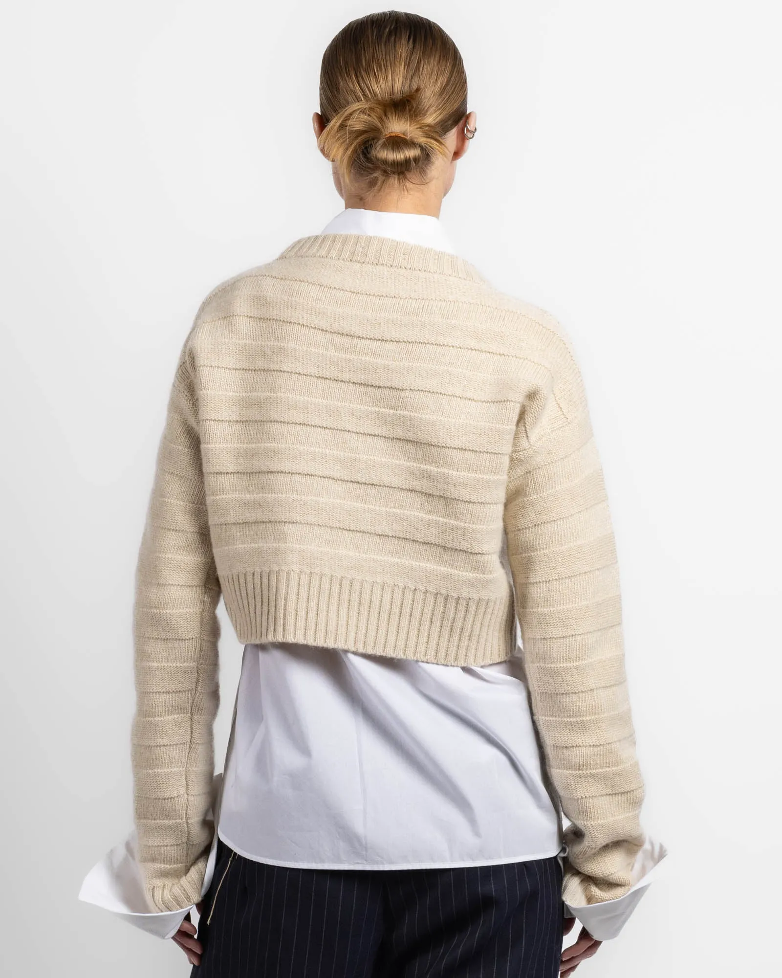 Ribbed Short Pull Sweater sold by TNT Fashion product image thumbnail 3