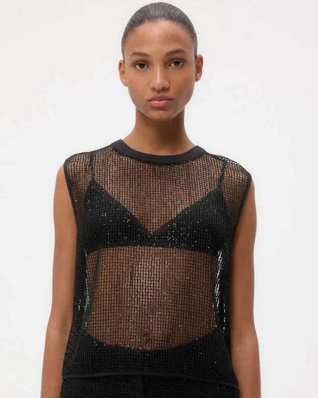 Short Muscle Tank sold by TNT Fashion