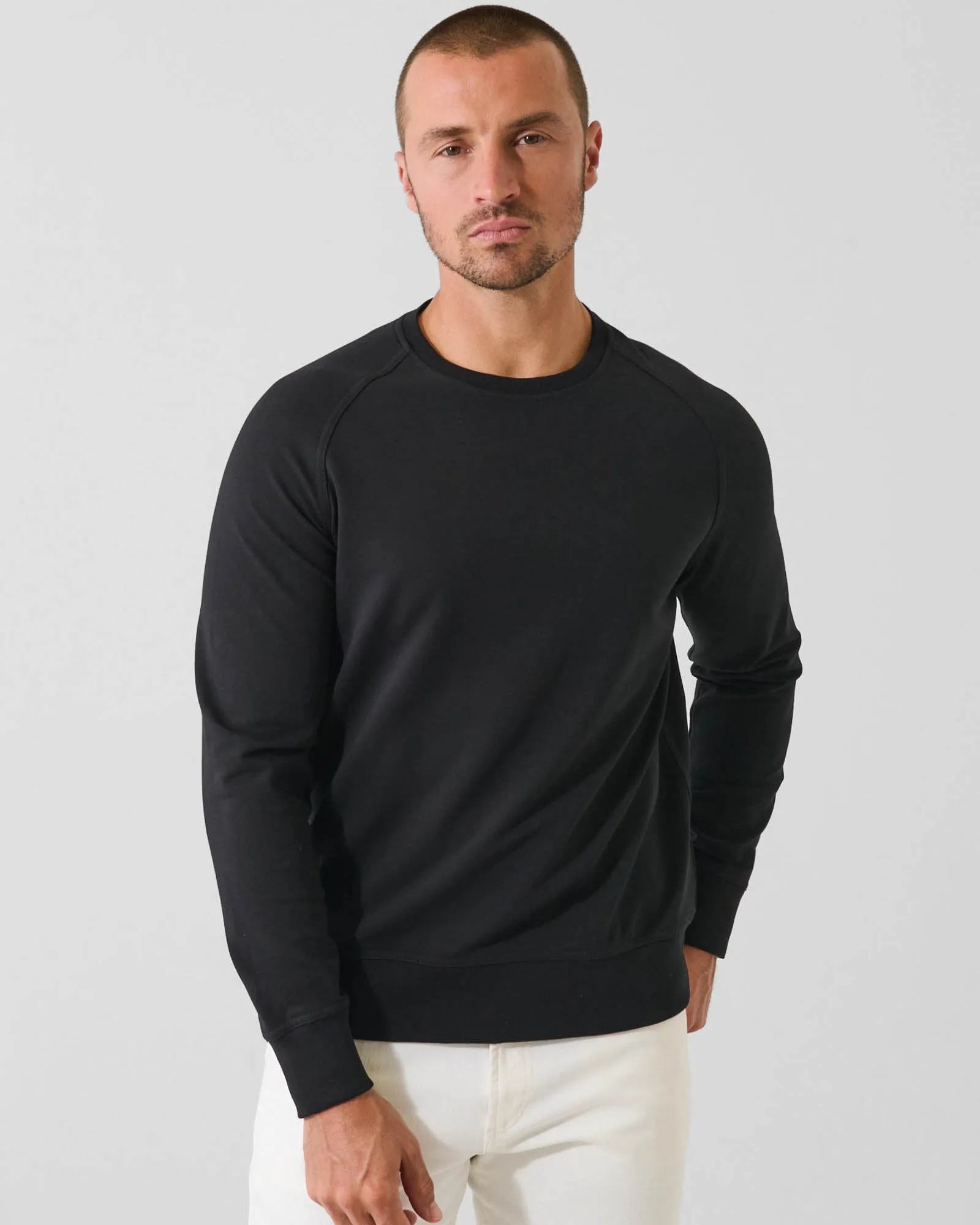 Terry Stretch Crewneck sold by TNT Fashion product image thumbnail 2