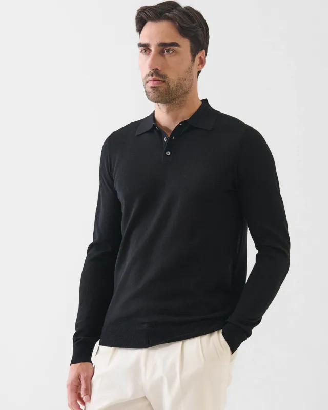 14 Gauge 3 Button Polo Sweater sold by TNT Fashion