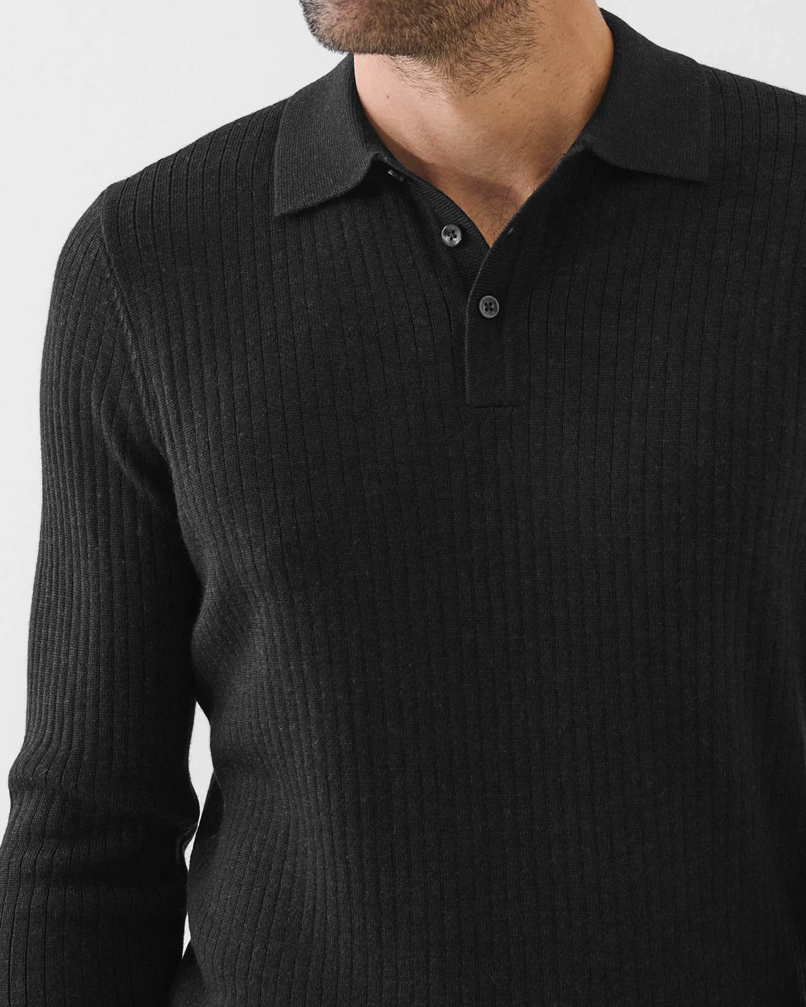 Drop Needle Polo Shirt sold by TNT Fashion product image thumbnail 3