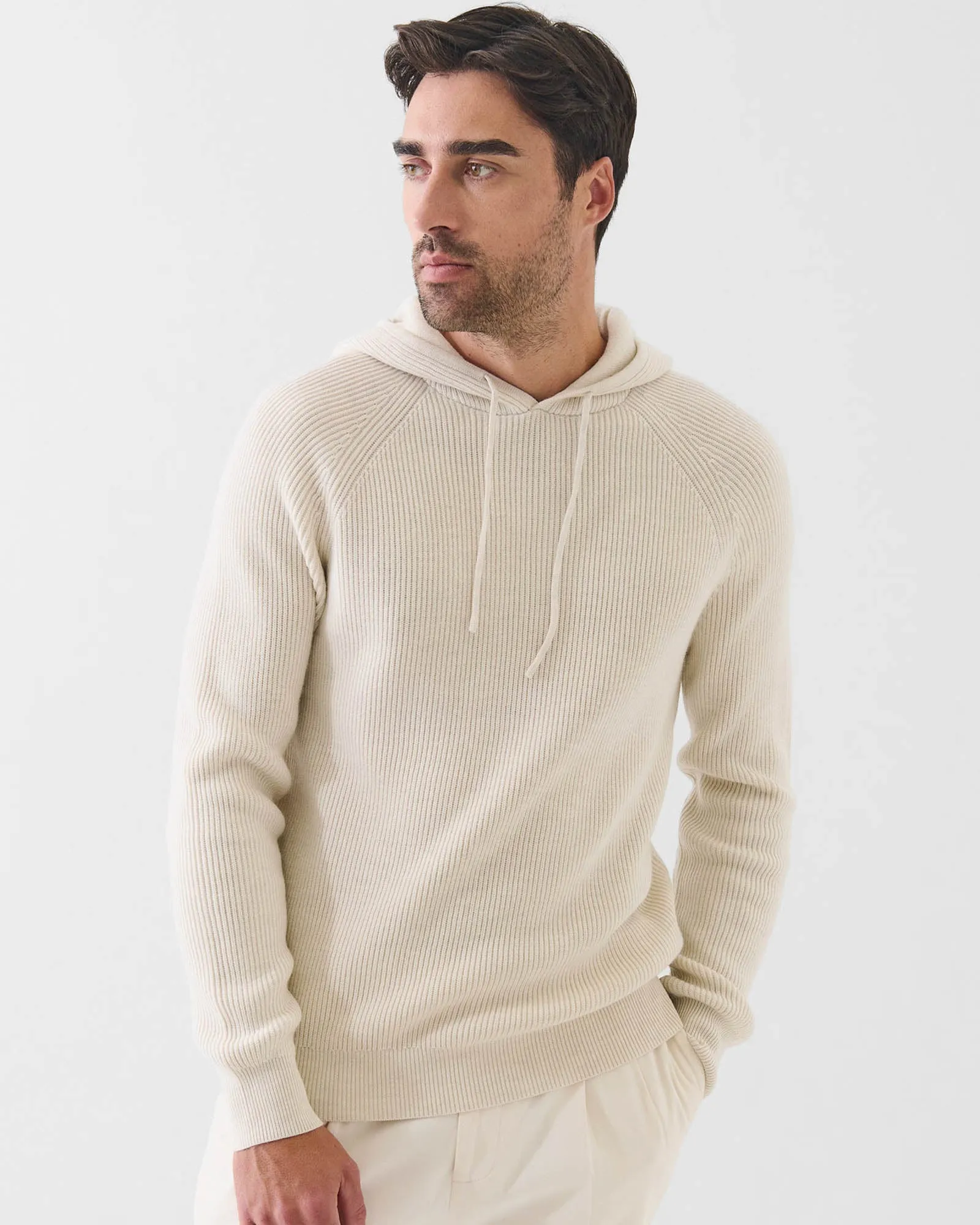 12 Gauge Merino Wool Ribbed Hoodie sold by TNT Fashion product image thumbnail 3