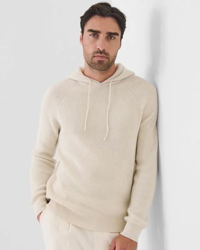 12 Gauge Merino Wool Ribbed Hoodie sold by TNT Fashion