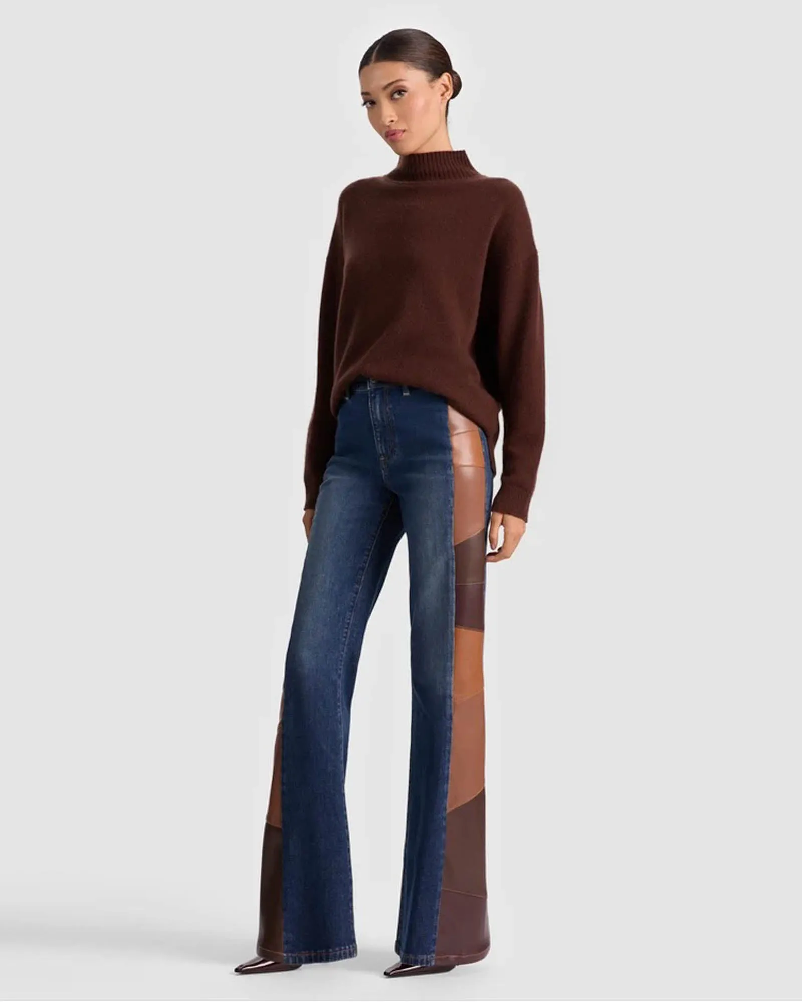 Melie Mock Neck Pullover sold by TNT Fashion product image thumbnail 4