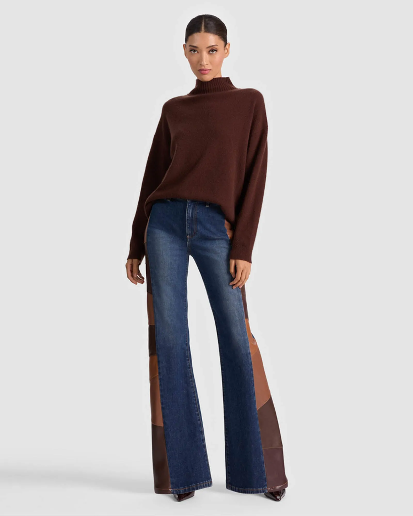 Melie Mock Neck Pullover sold by TNT Fashion product image thumbnail 2