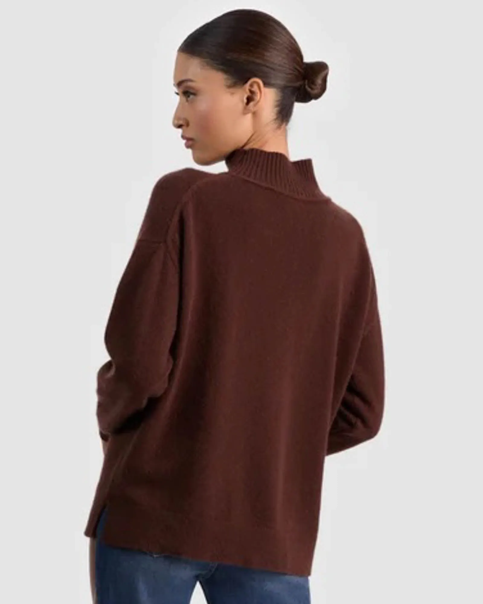 Melie Mock Neck Pullover sold by TNT Fashion product image thumbnail 3