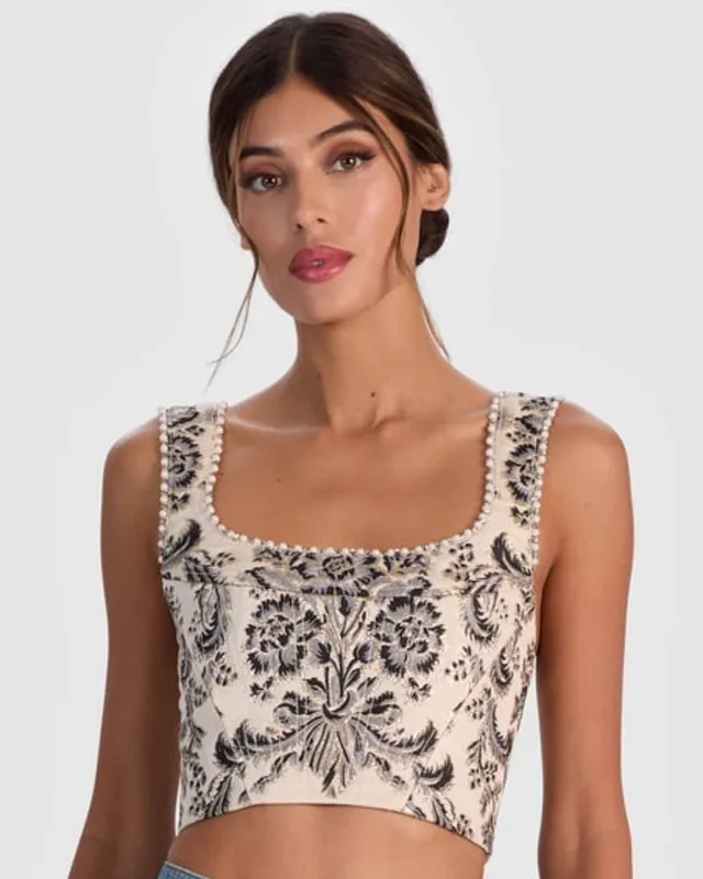 Guinevere Bustier made by Alice + Olivia