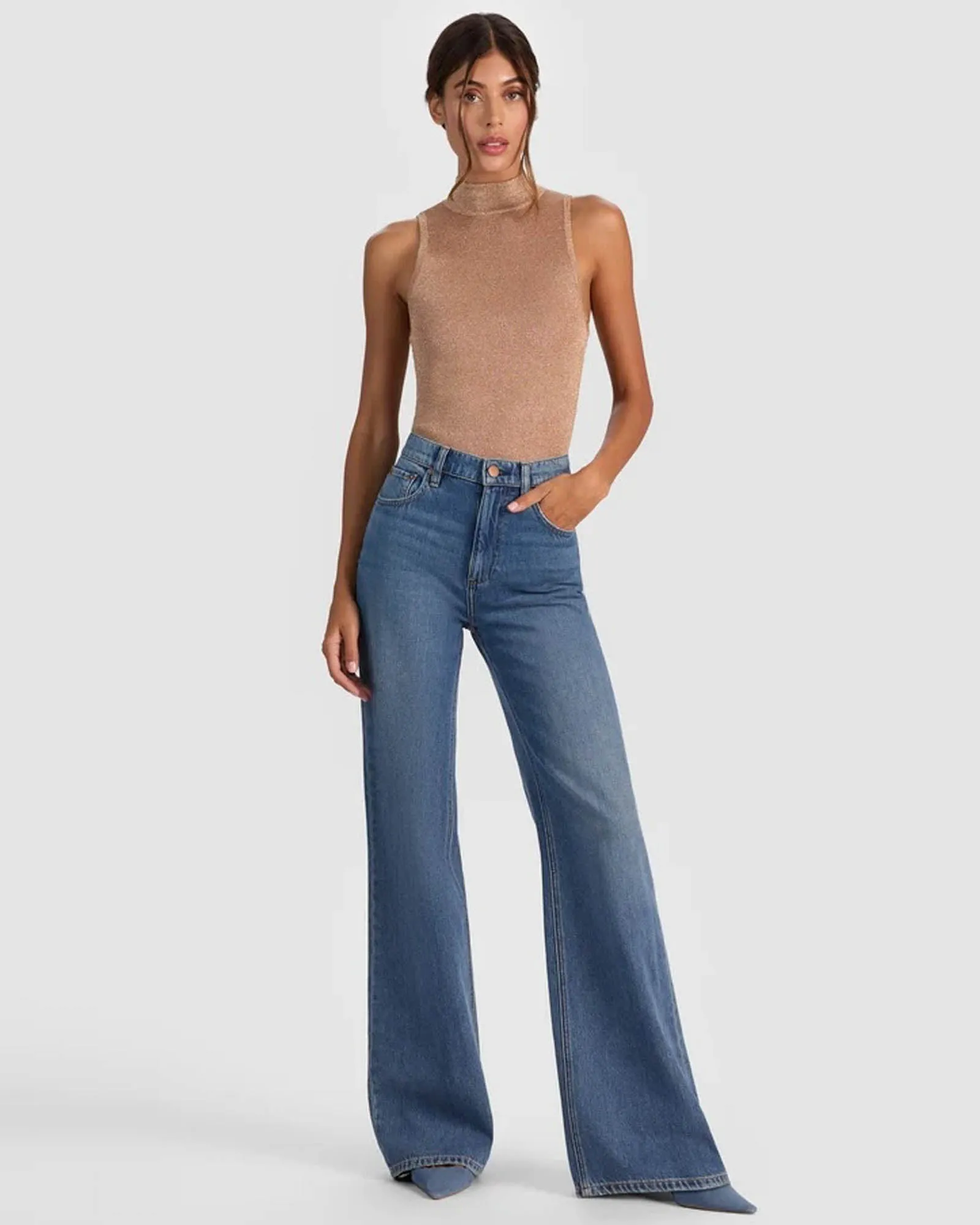 Darcey Metallic Tank Top sold by TNT Fashion product image thumbnail 2