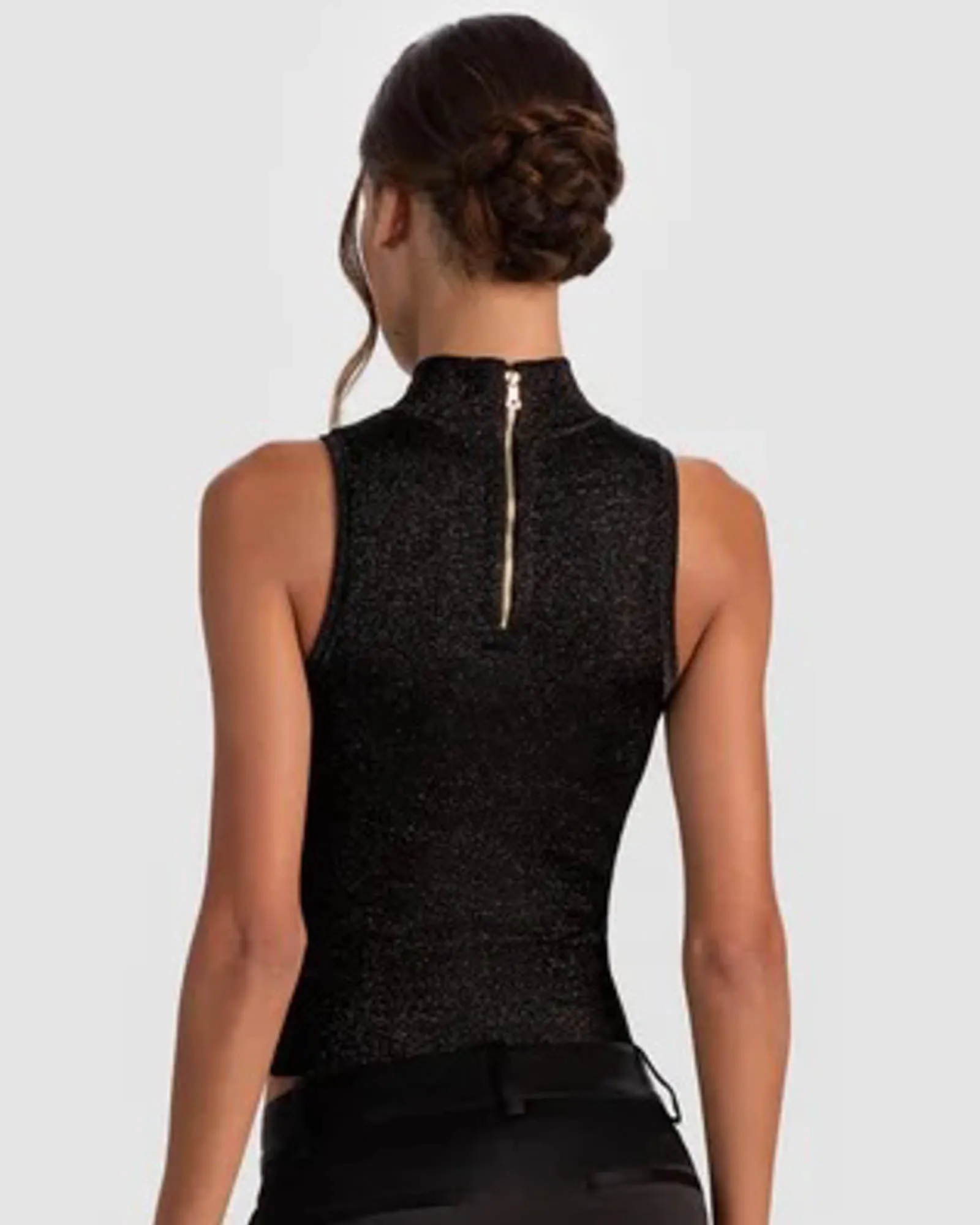 Darcey Metallic Tank Top sold by TNT Fashion product image thumbnail 3