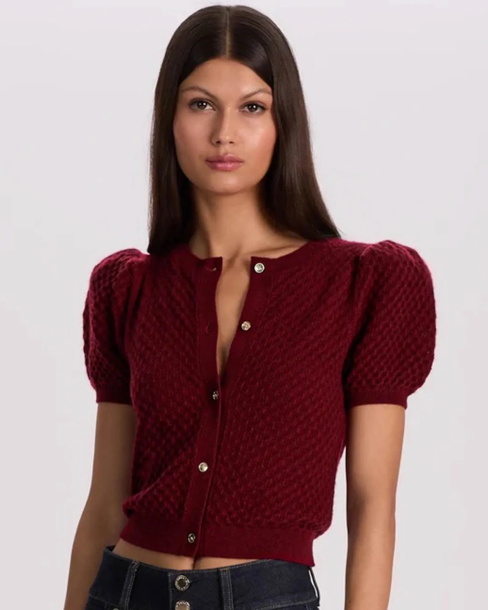 Sabine Puff Cardigan sold by TNT Fashion