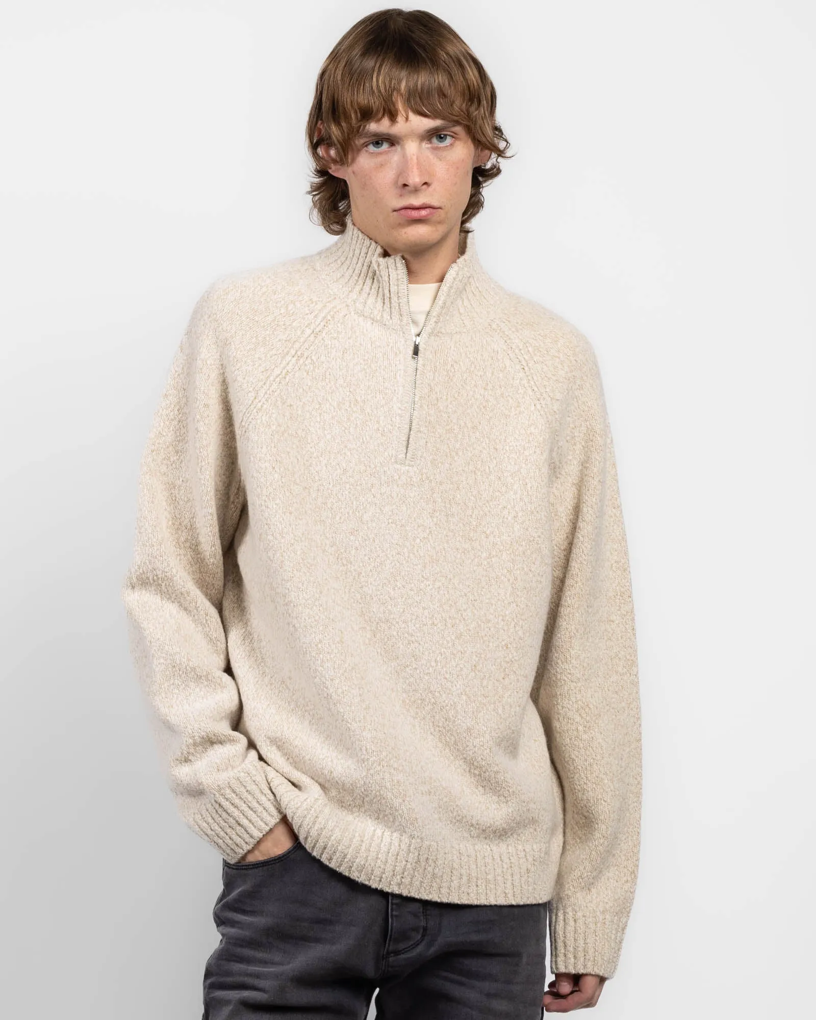 Long Sleeve Zip Sweater sold by TNT Fashion