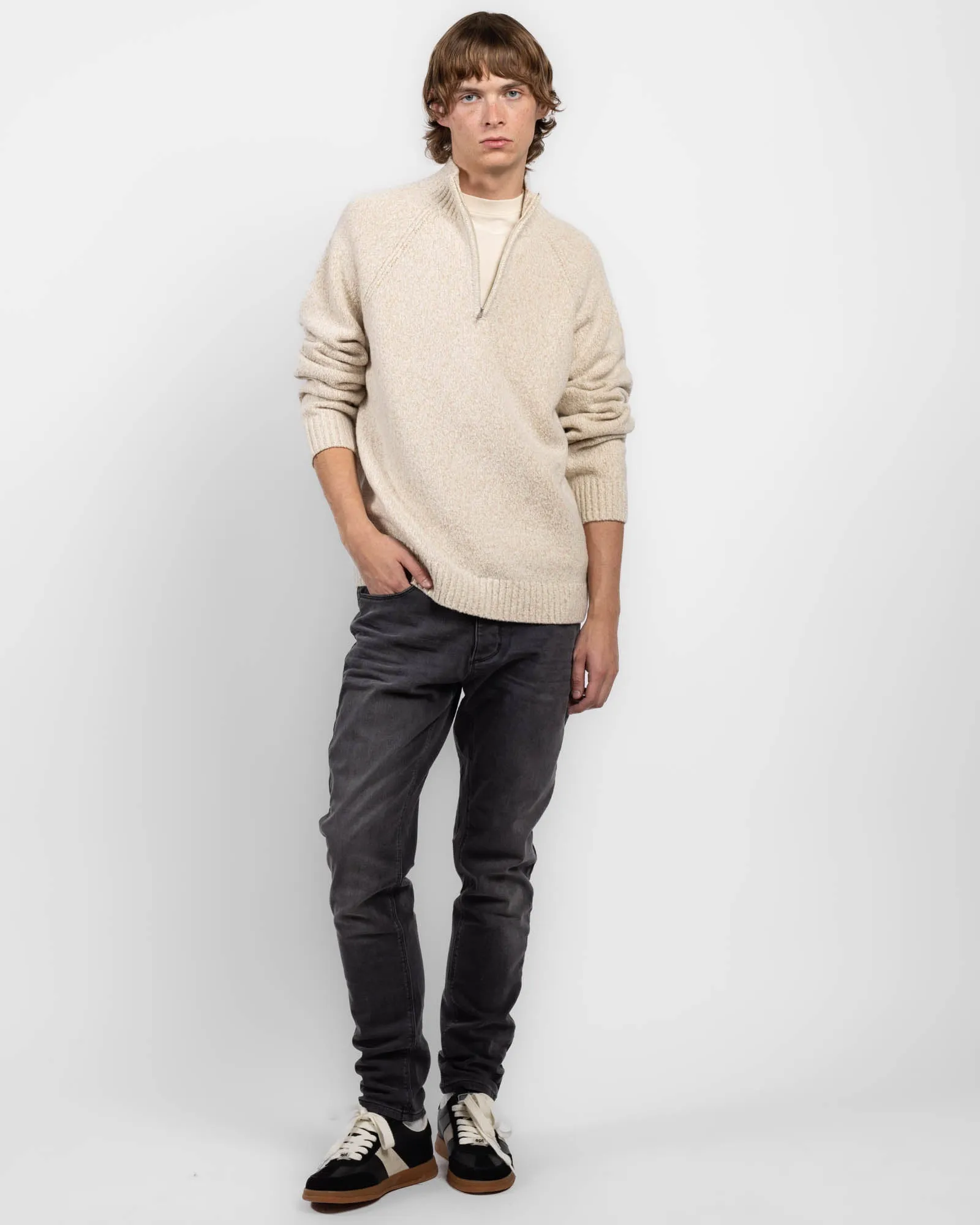 Long Sleeve Zip Sweater sold by TNT Fashion product image thumbnail 2