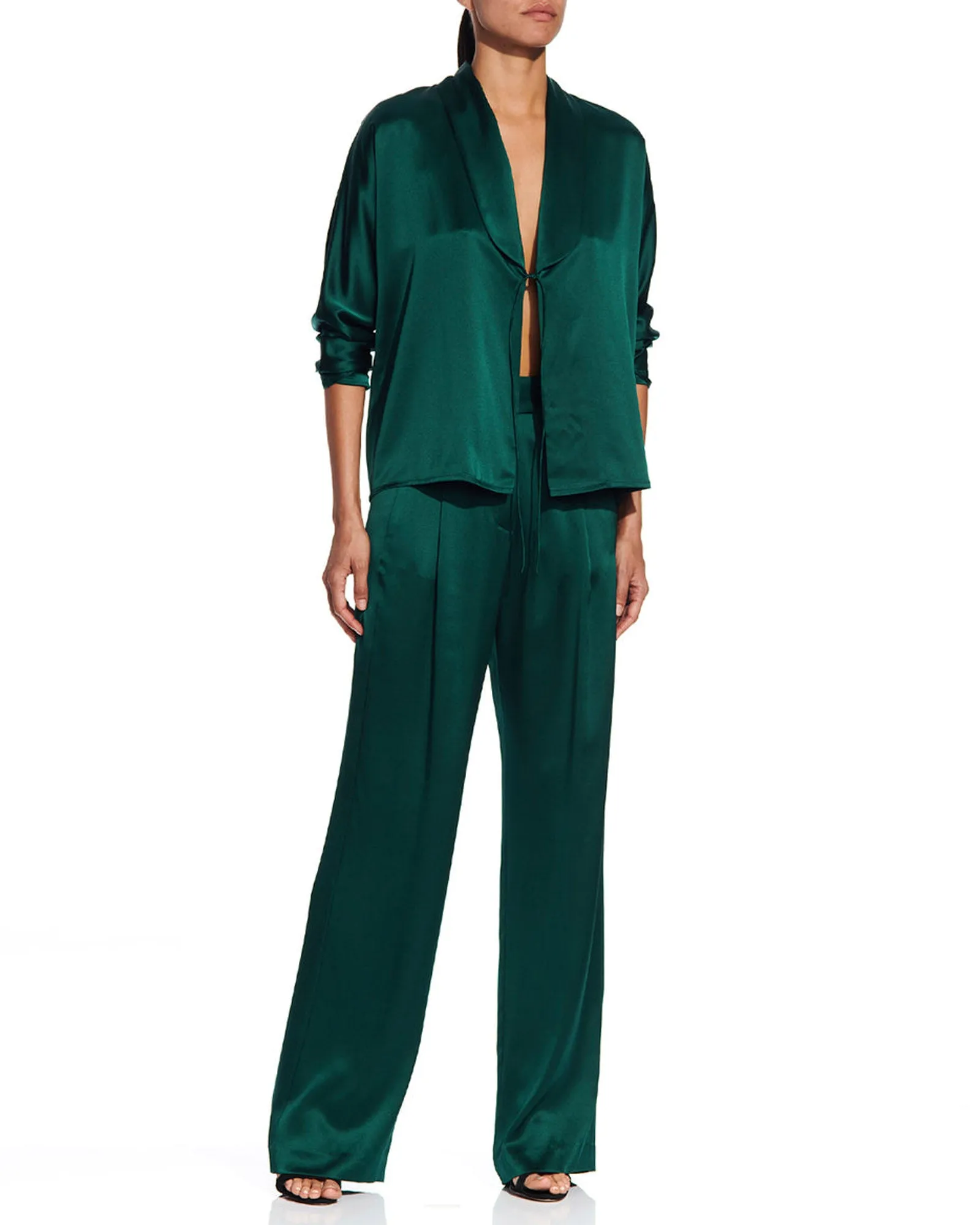 Shawl Collar Blouse sold by TNT Fashion product image thumbnail 2