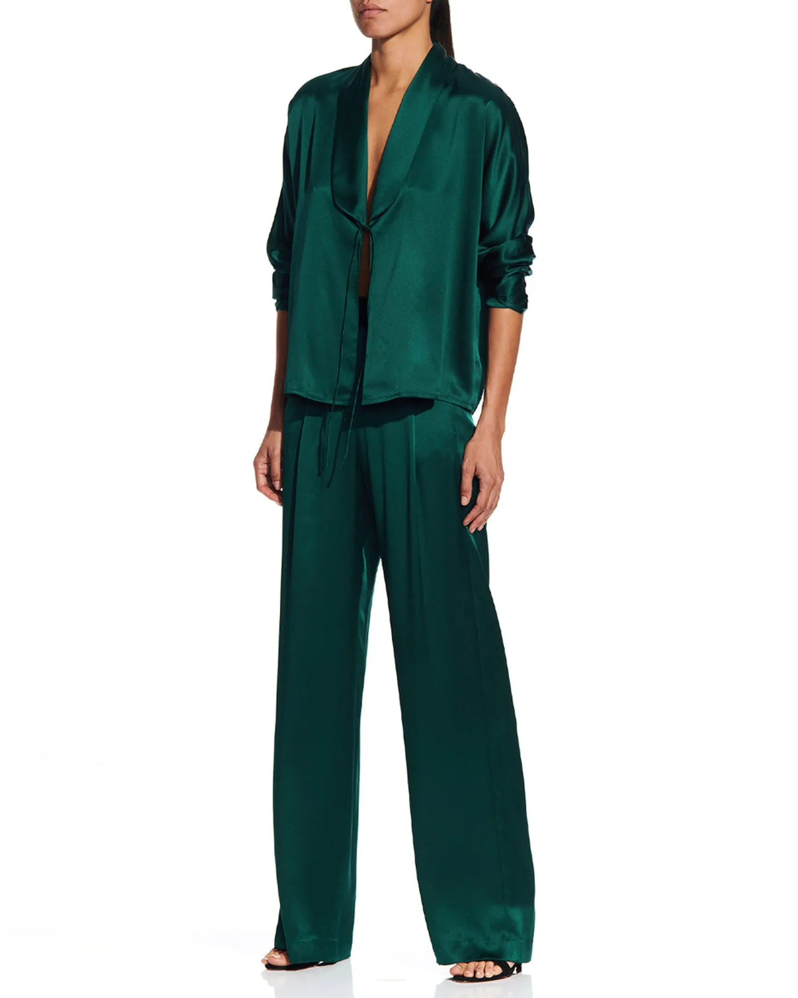 Shawl Collar Blouse sold by TNT Fashion product image thumbnail 4