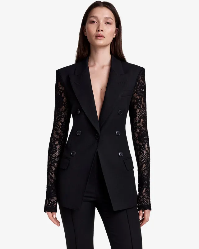 Lace Sleeve Not A DB Blazer sold by TNT Fashion