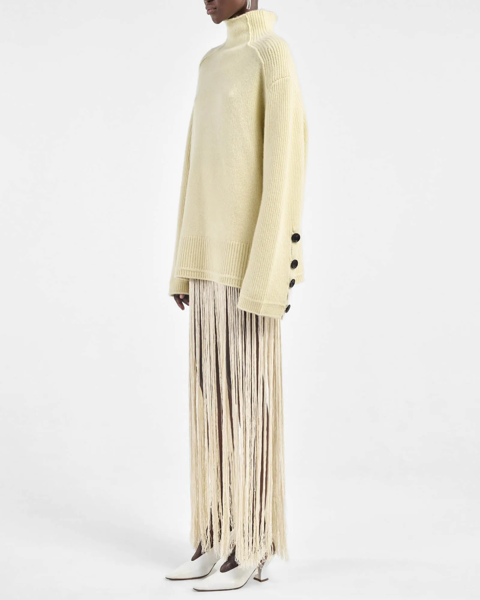 Button Mock Sweater sold by TNT Fashion product image thumbnail 4