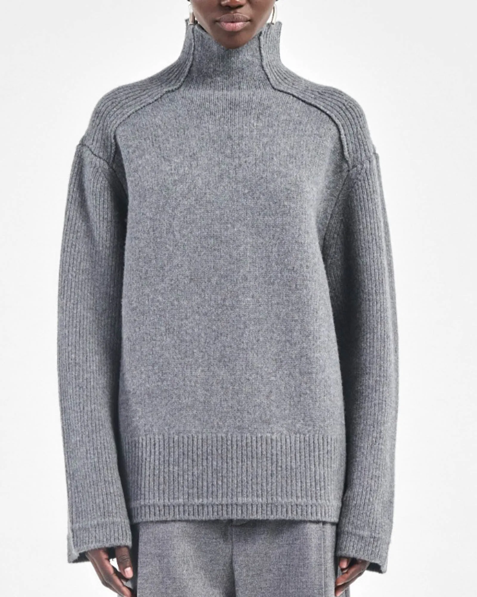 Button Mock Sweater sold by TNT Fashion