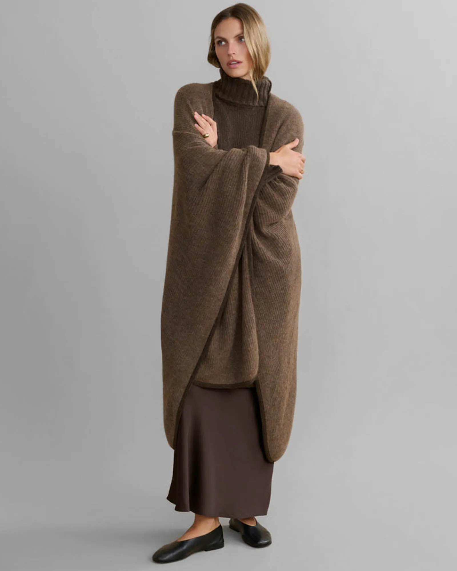 Fisherman Blanket Shawl sold by TNT Fashion product image thumbnail 3