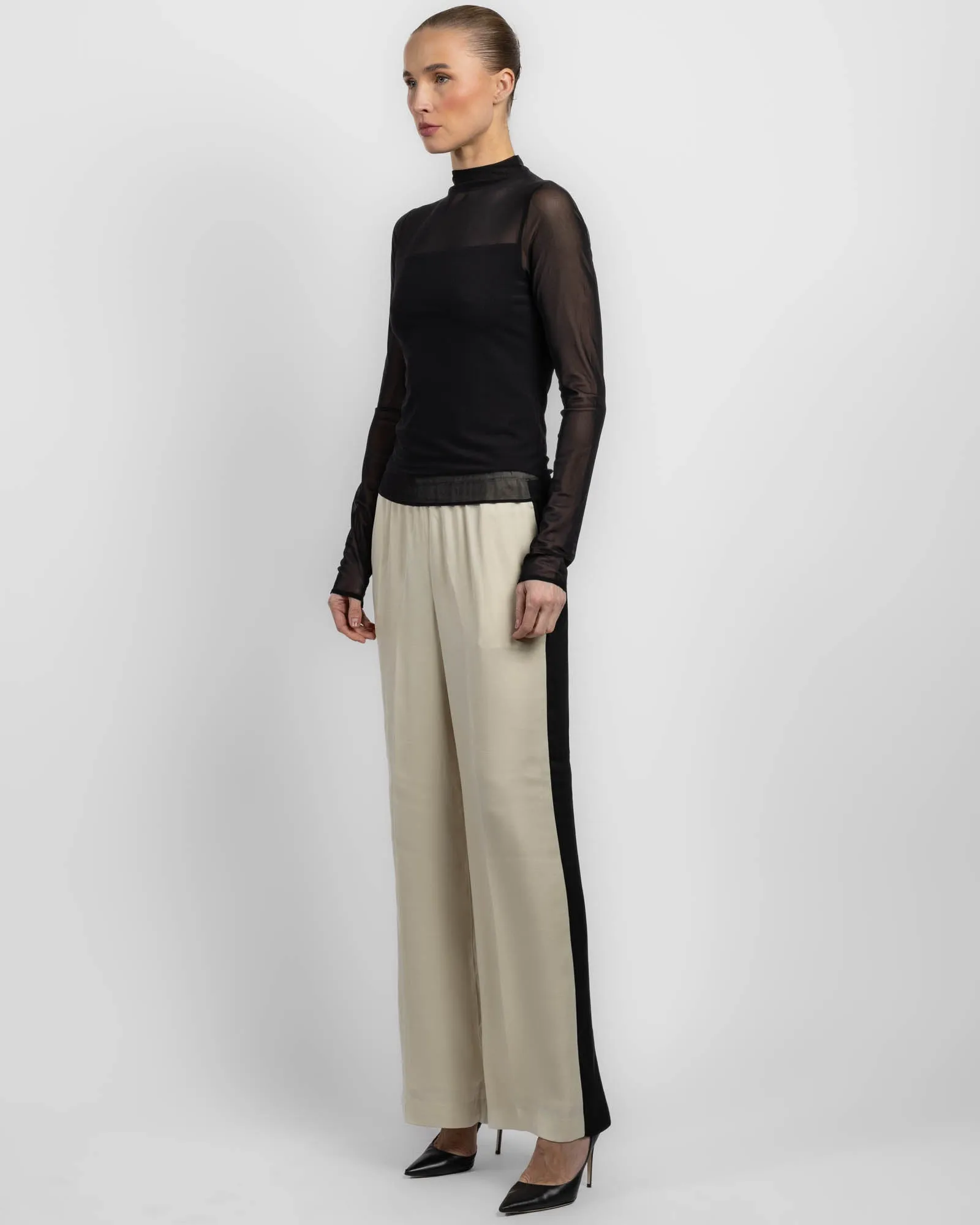 Luca Mix Mock Neck Long Sleeve sold by TNT Fashion product image thumbnail 4