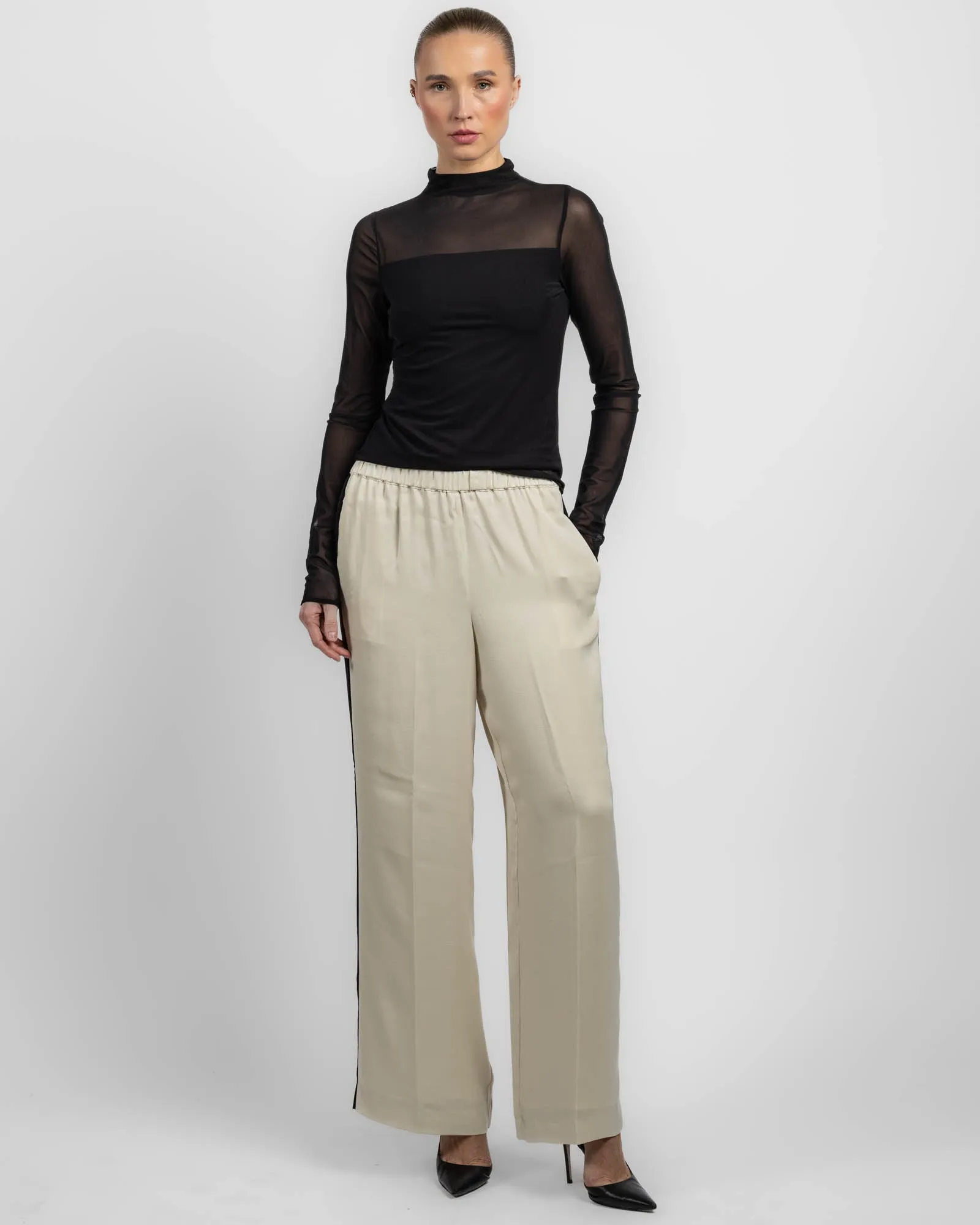 Luca Mix Mock Neck Long Sleeve sold by TNT Fashion product image thumbnail 2