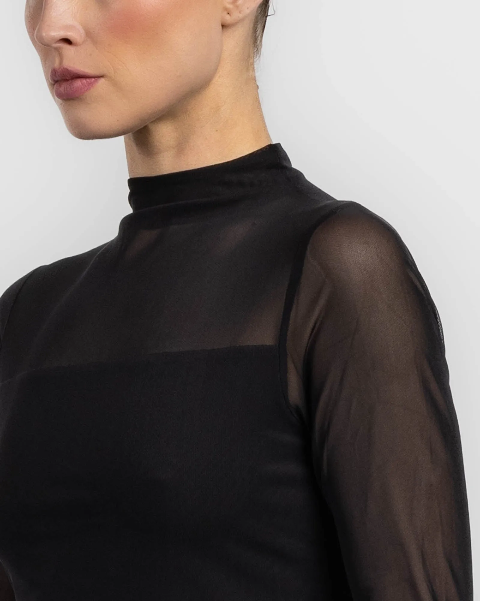 Luca Mix Mock Neck Long Sleeve sold by TNT Fashion product image thumbnail 5