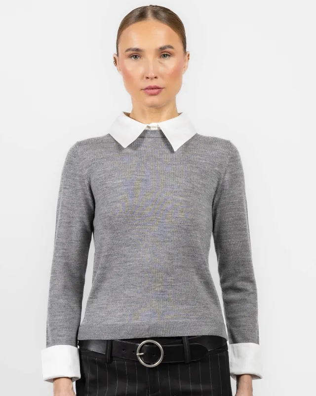 Porla Collar Sweater sold by TNT Fashion