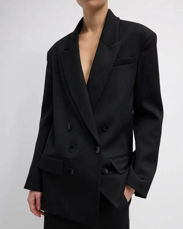 Wool Blazer With Cutout Detail sold by TNT Fashion