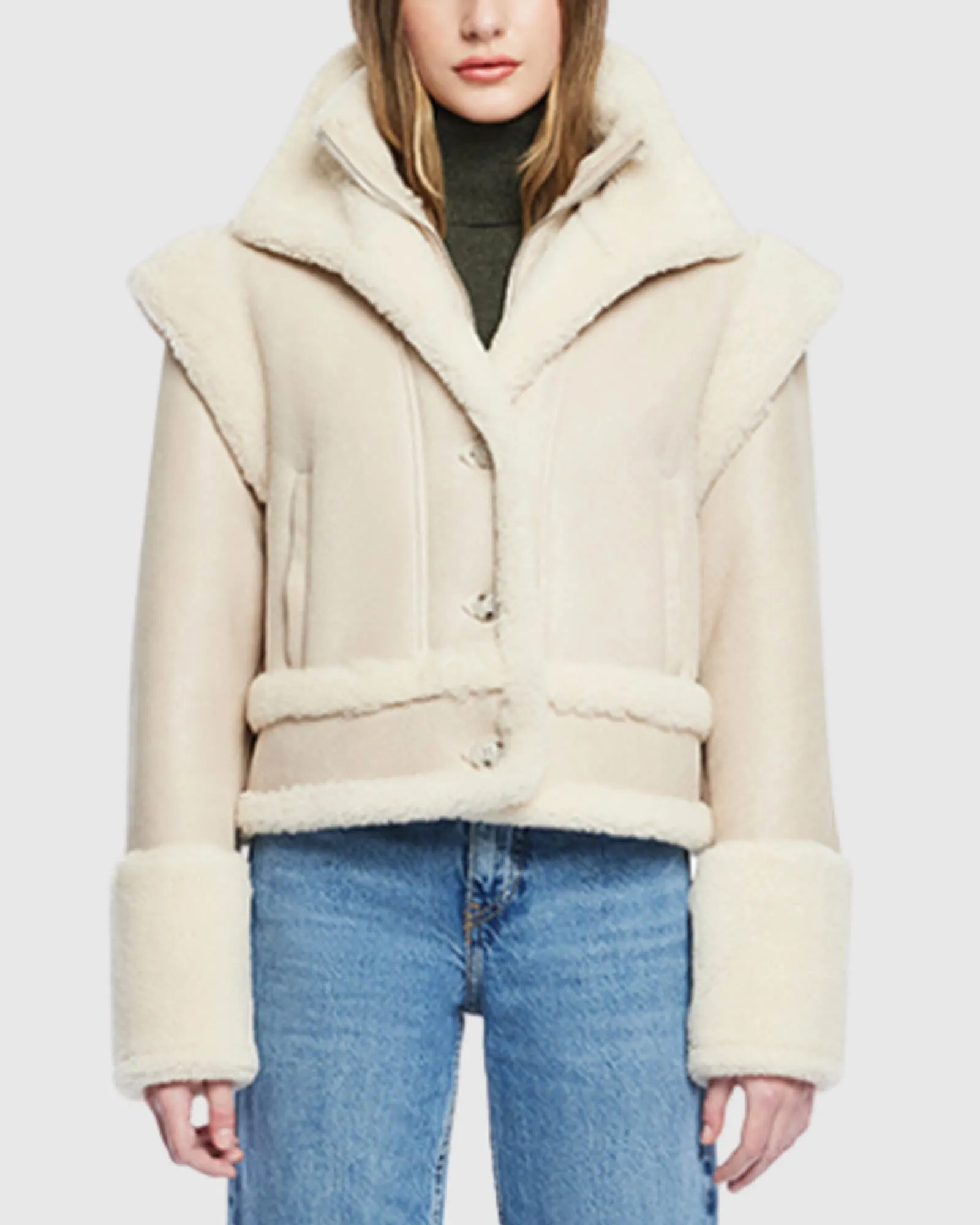 Gravity Removable Sleeve Jacket sold by TNT Fashion